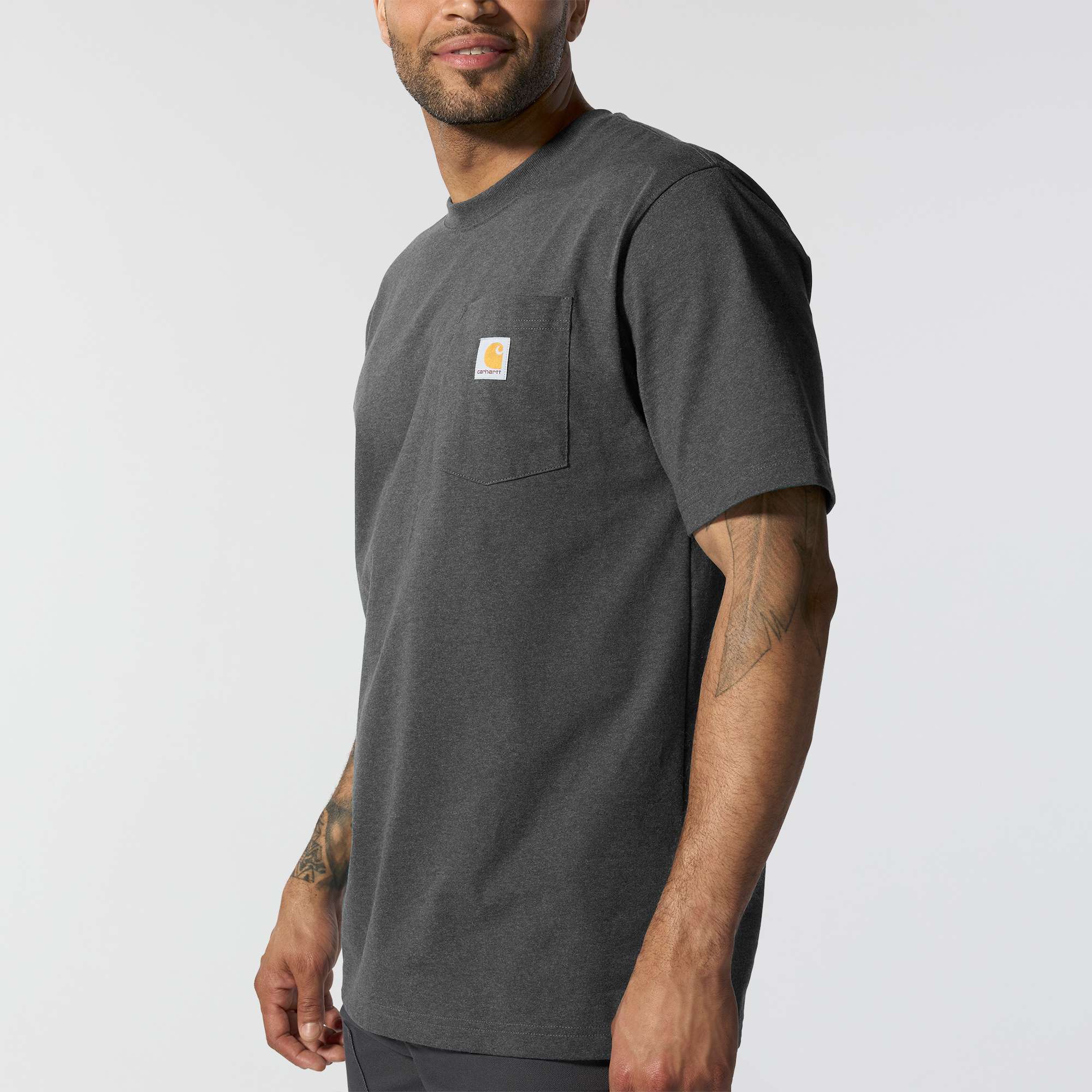 Loose Fit Heavyweight Short-Sleeve Pocket T-Shirt