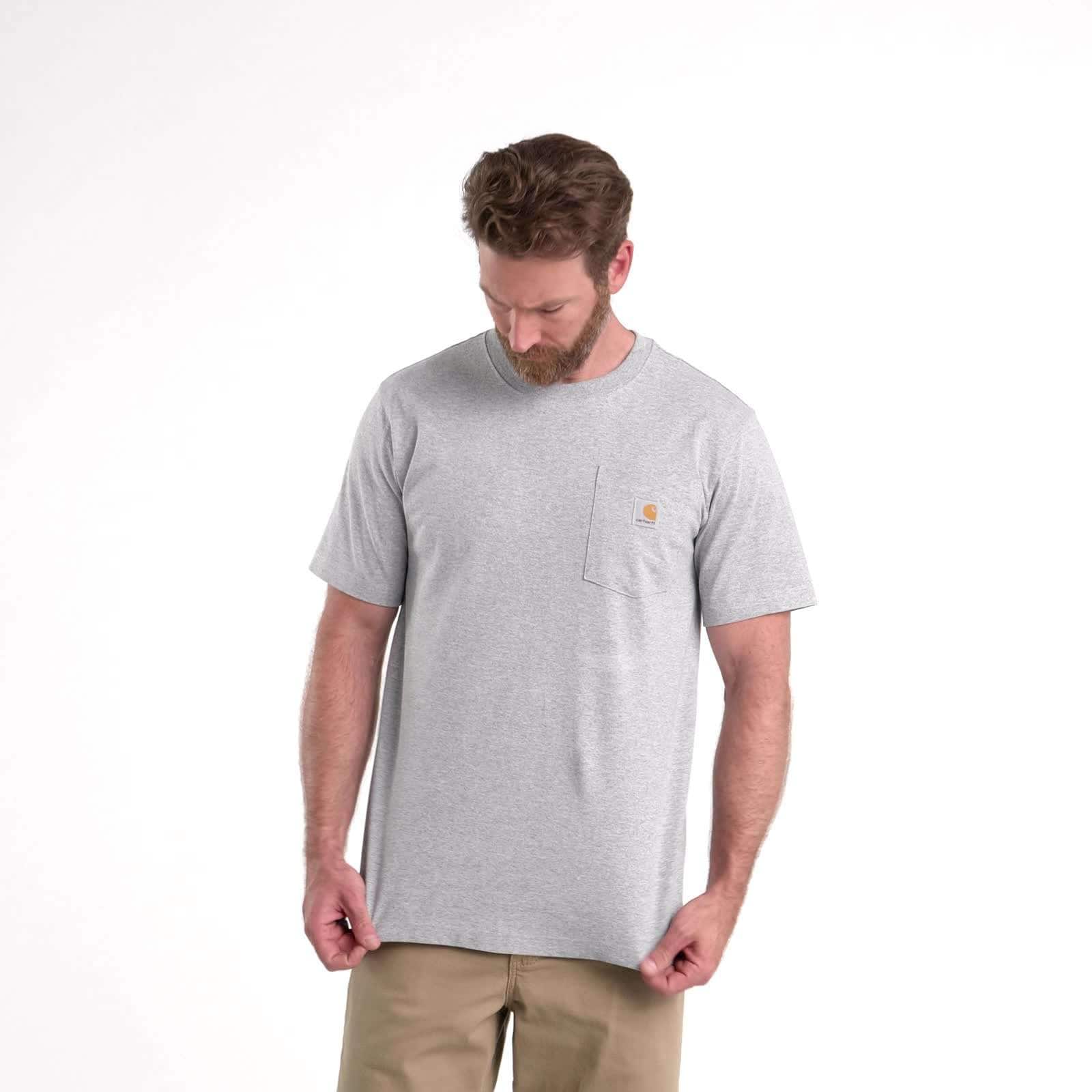 Relaxed Fit Heavyweight Short-Sleeve Pocket T-Shirt