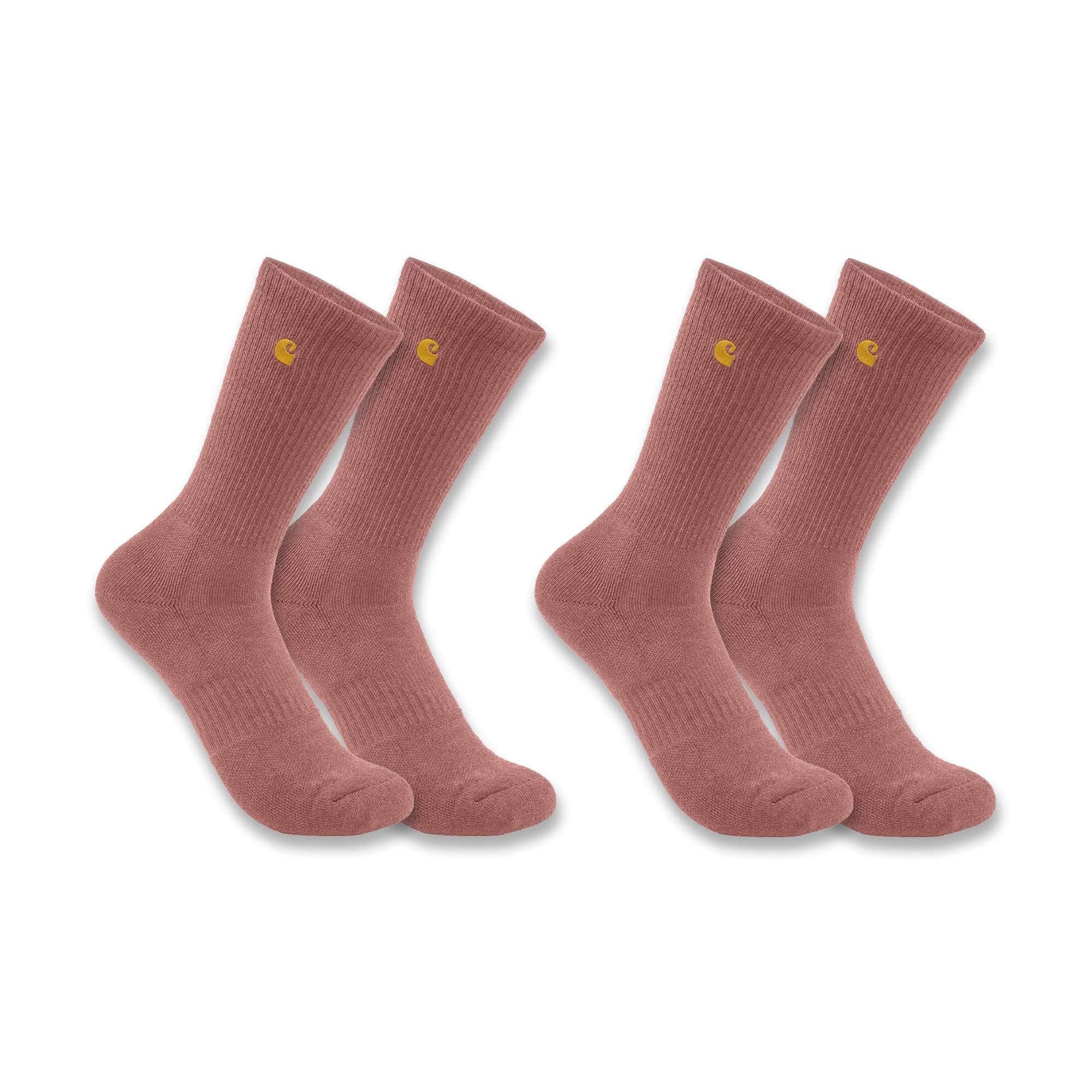 Women's Carhartt Force® Midweight Crew Sock 2-Pack