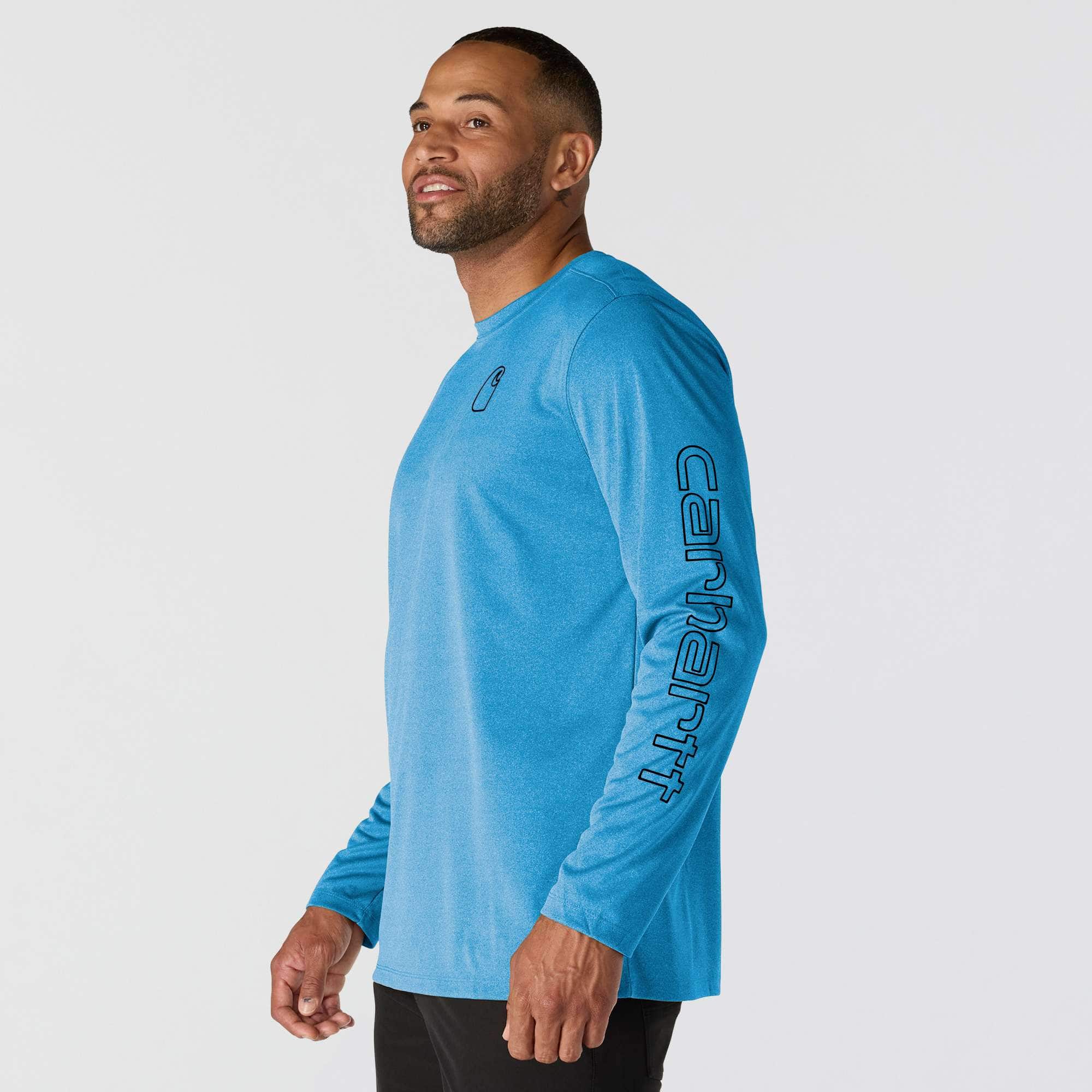 Force Sun Defender™ Lightweight Long-Sleeve Logo Graphic T-Shirt