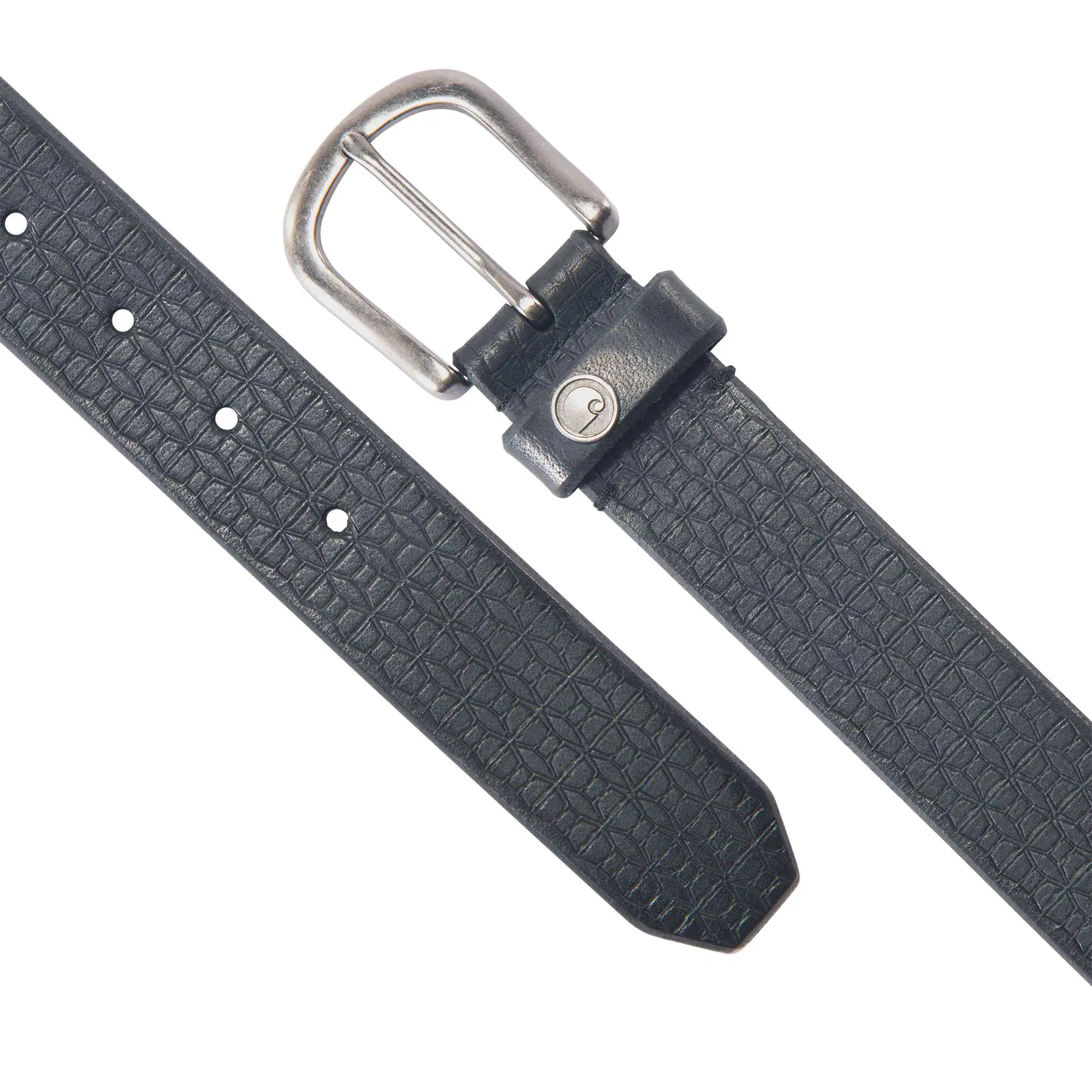 Women's Saddle Leather Basketweave Belt