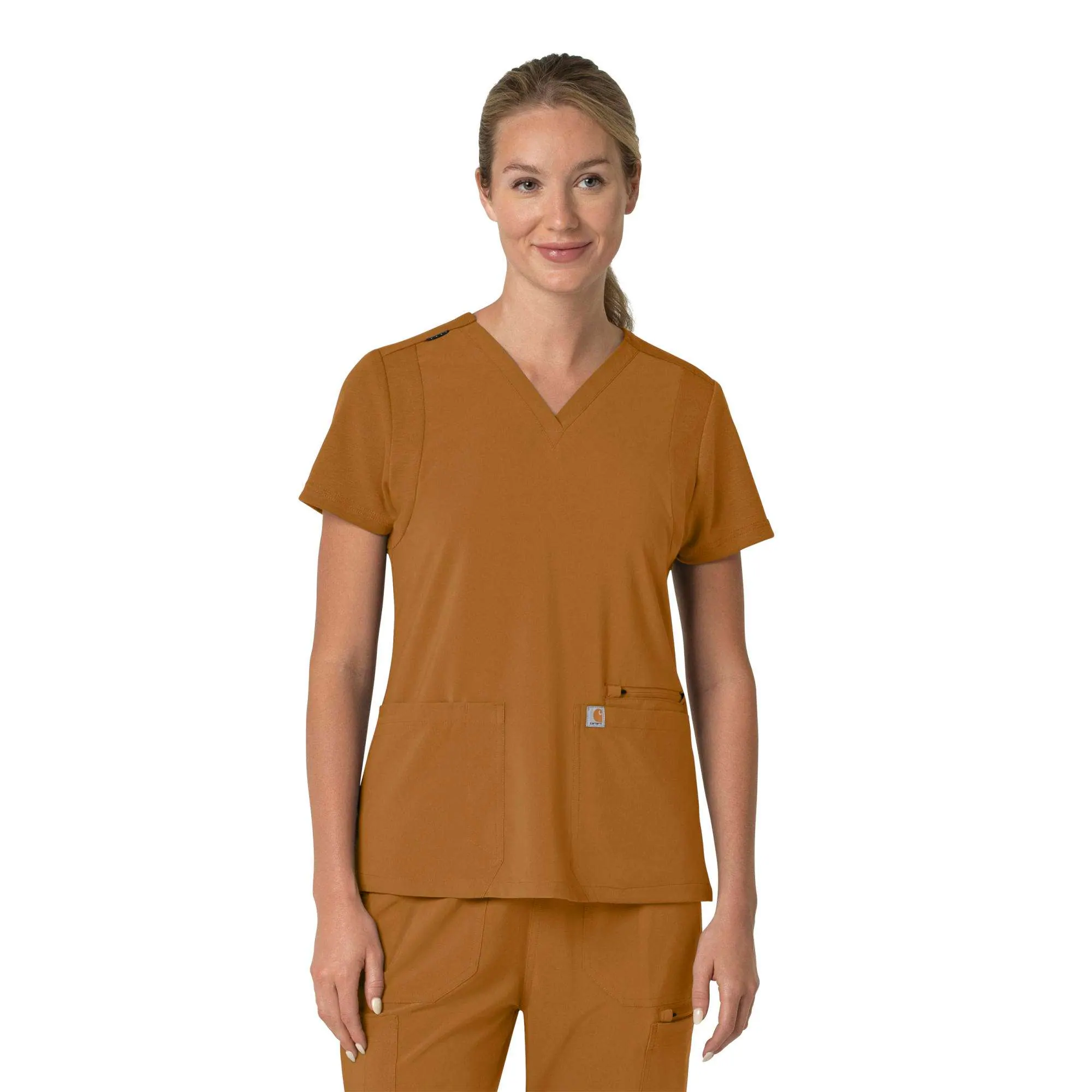 Women's Force Cross-Flex  Flex Panel V-Neck Scrub Top