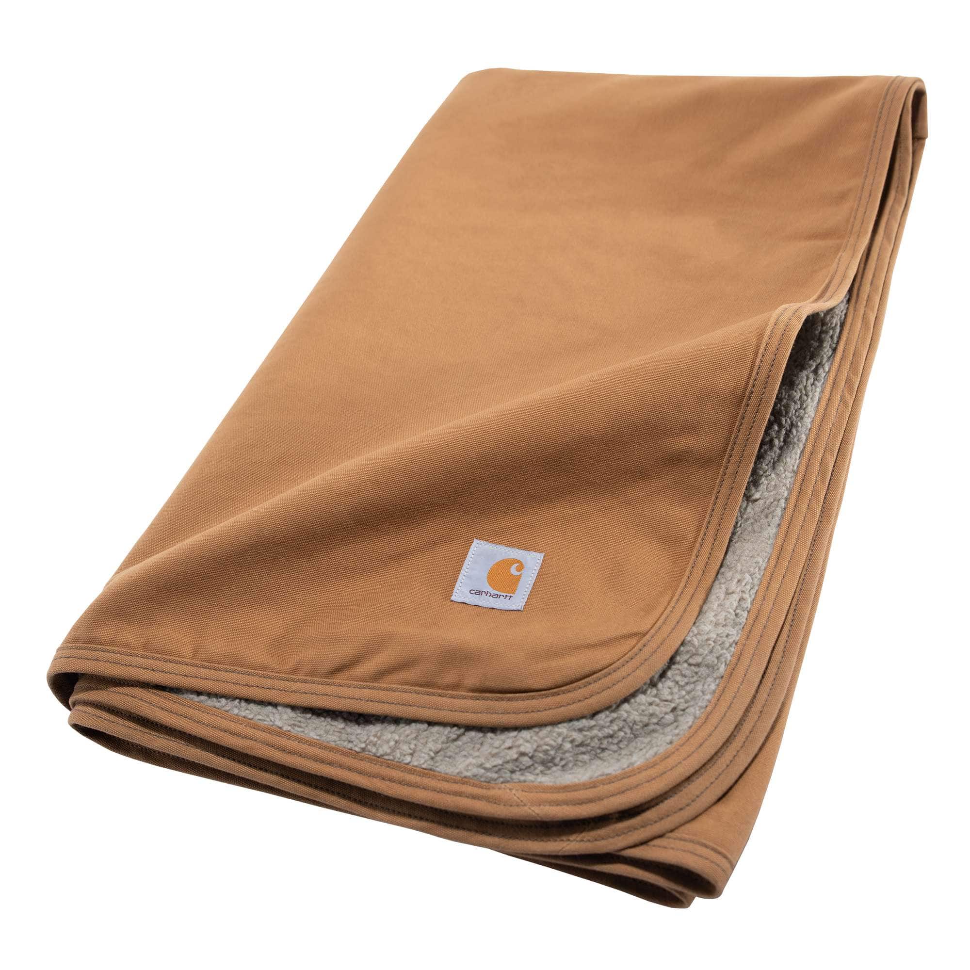 Firm Duck Sherpa-Lined Blanket