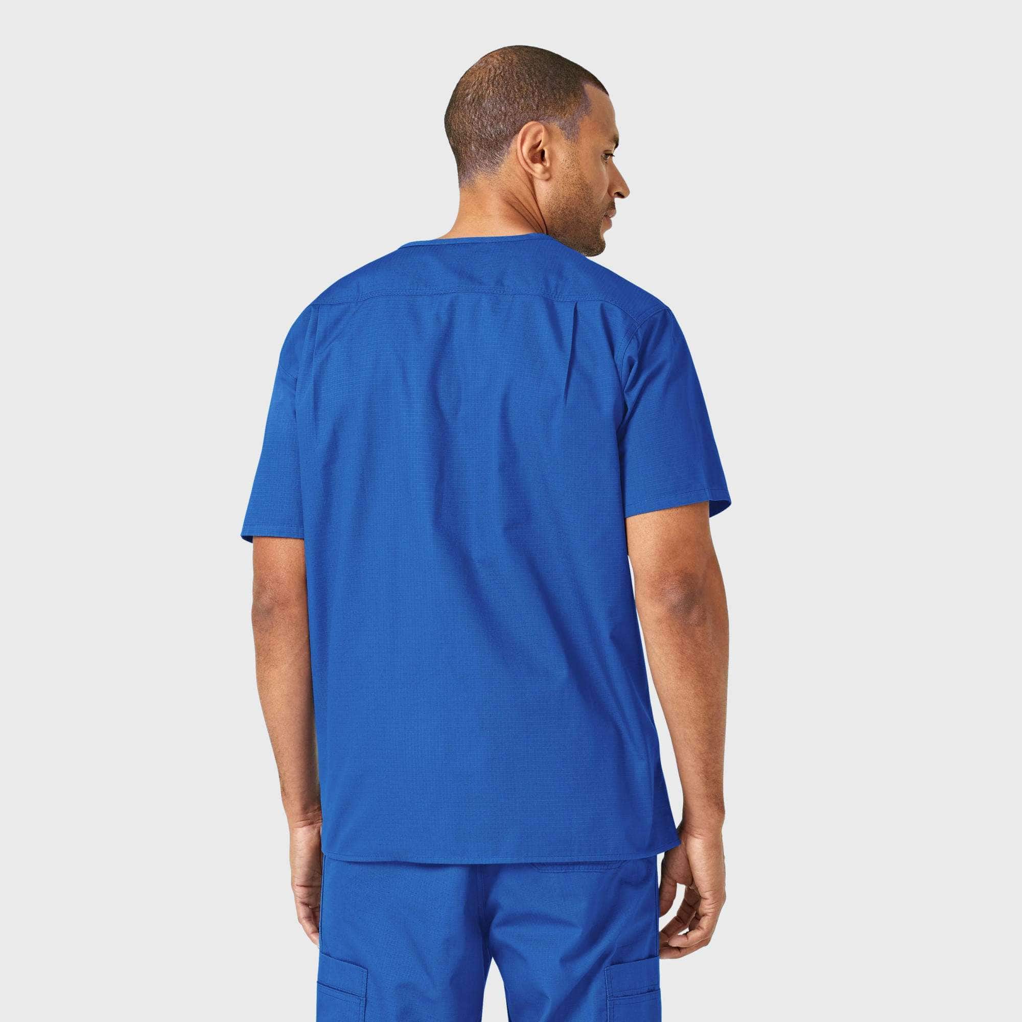 Ripstop 4-Pocket V-Neck Scrub Top