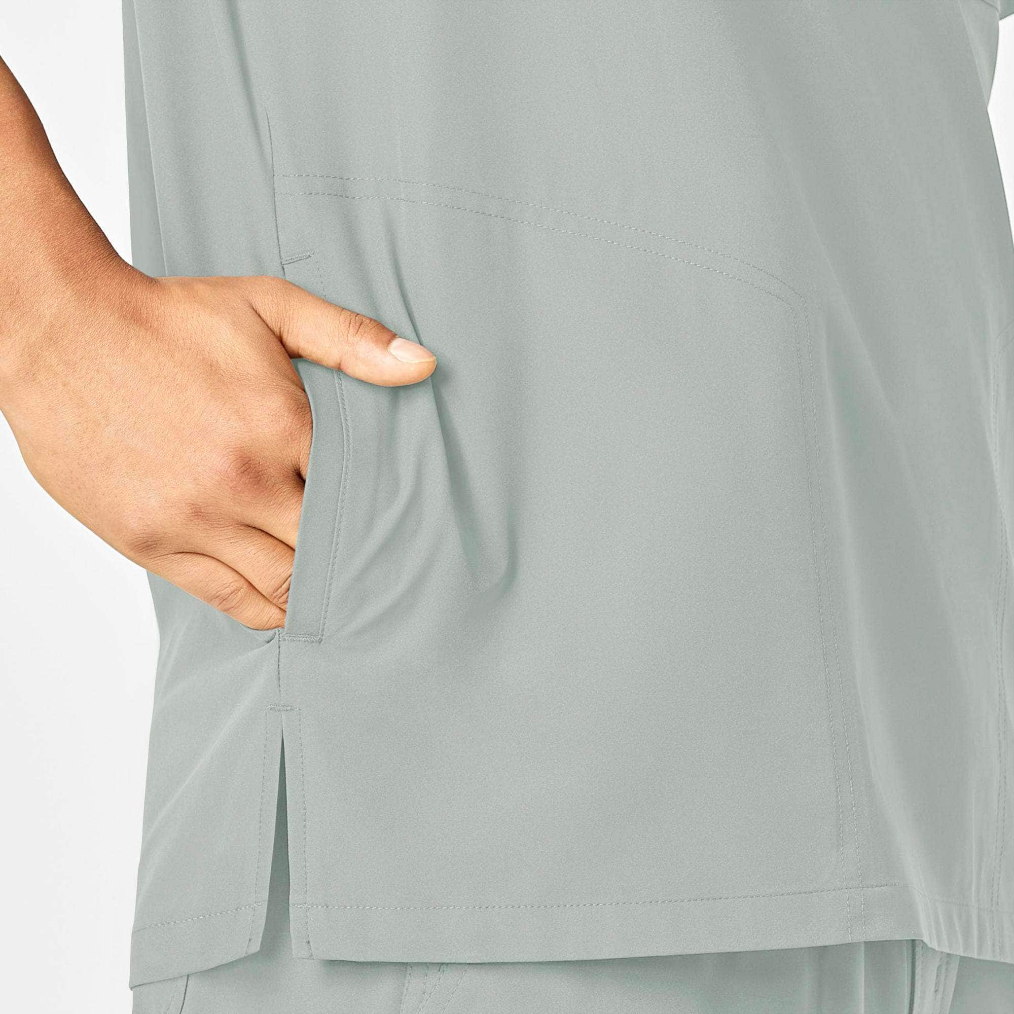 Force Essentials V-Neck Shirttail Scrub Top