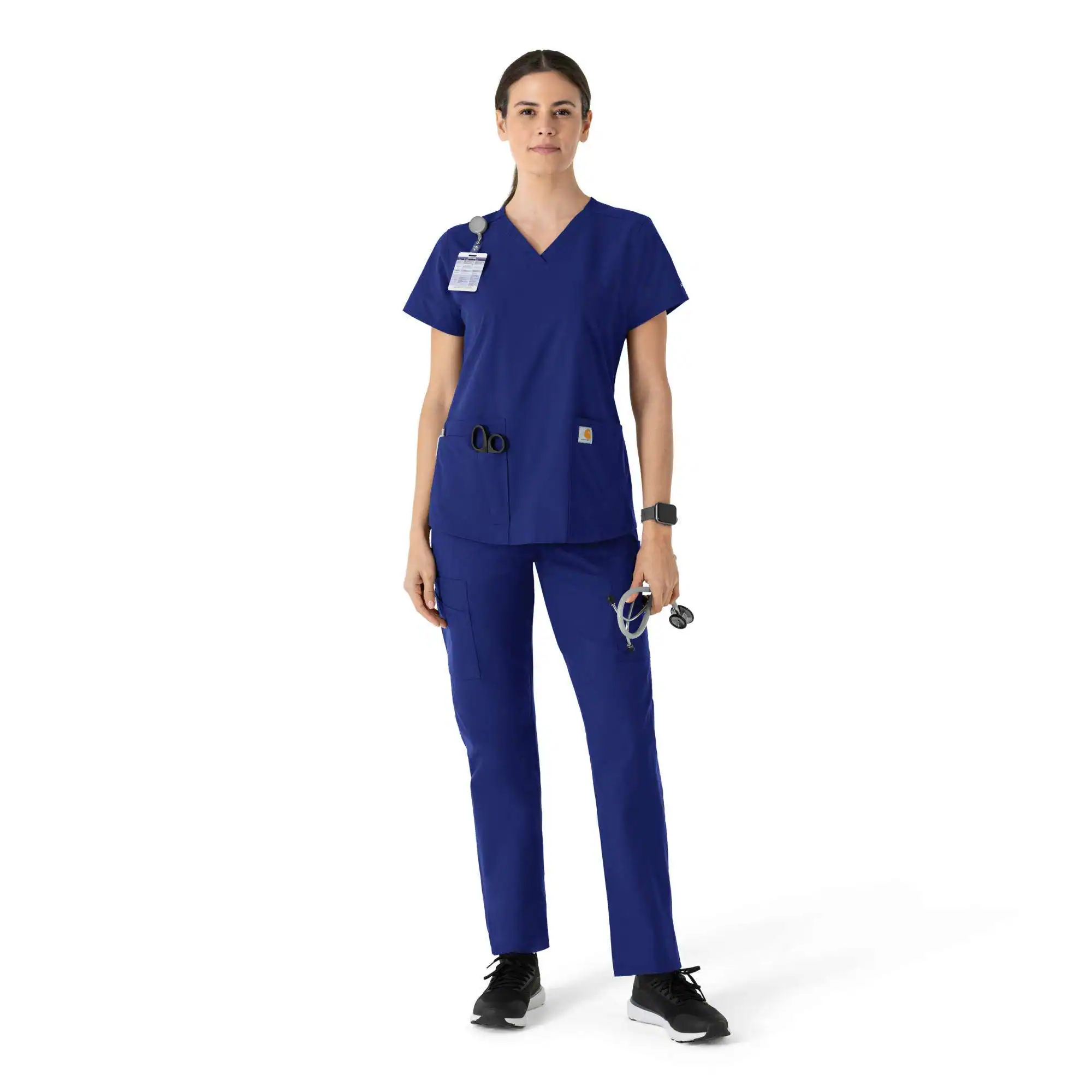 Women's Force Essentials V-Neck Scrub Top