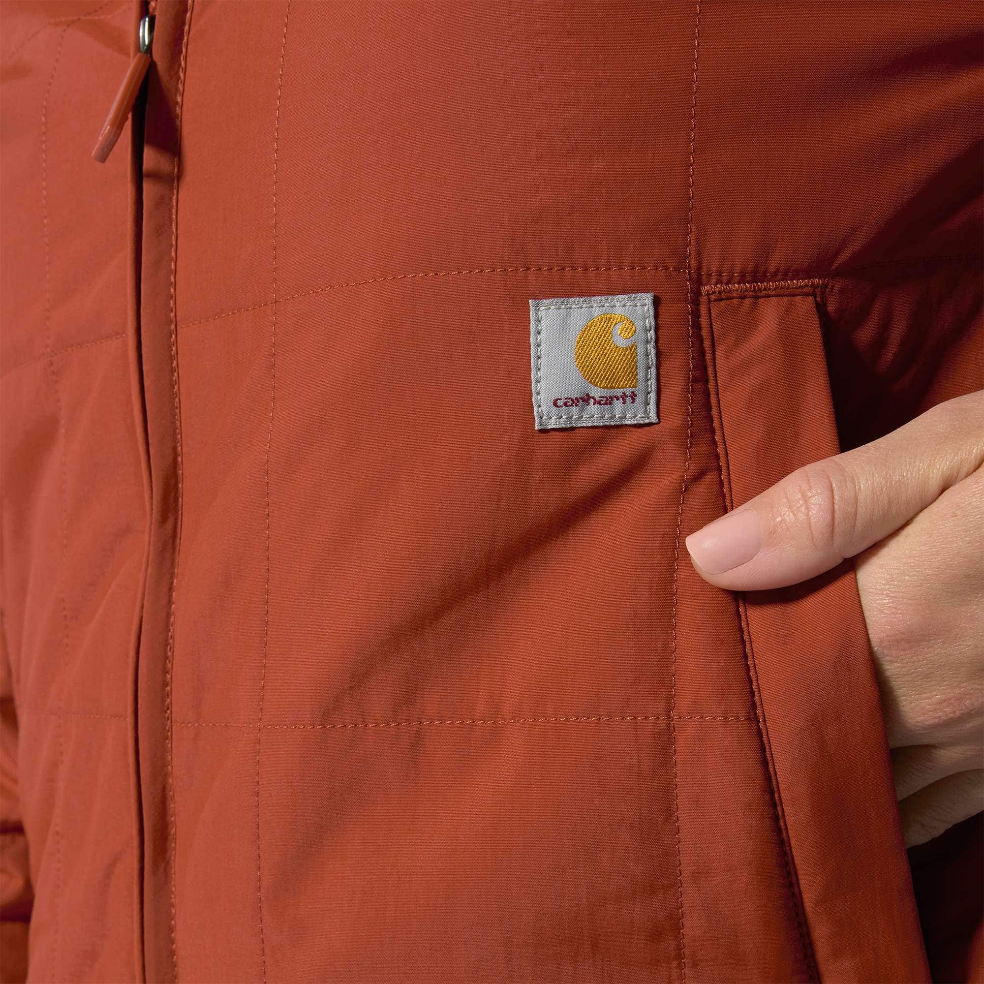 Women's Rockford Loose Fit Lightweight Insulated Jacket - 2 Warmer Rating