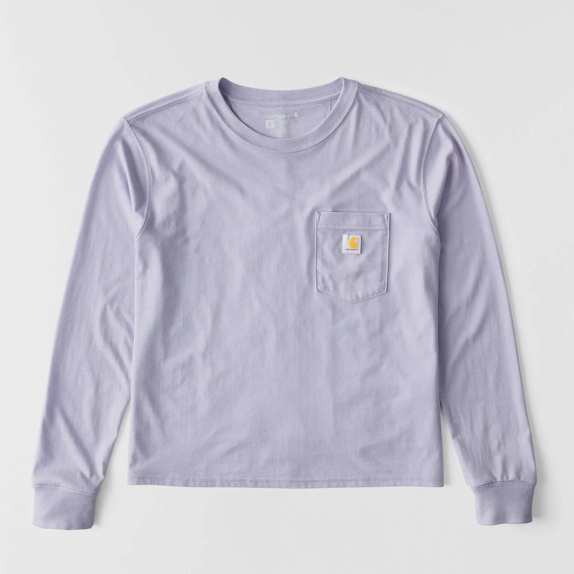 Women's TENCEL™ Fiber Series Loose Fit Long-Sleeve Crewneck Pocket T-Shirt