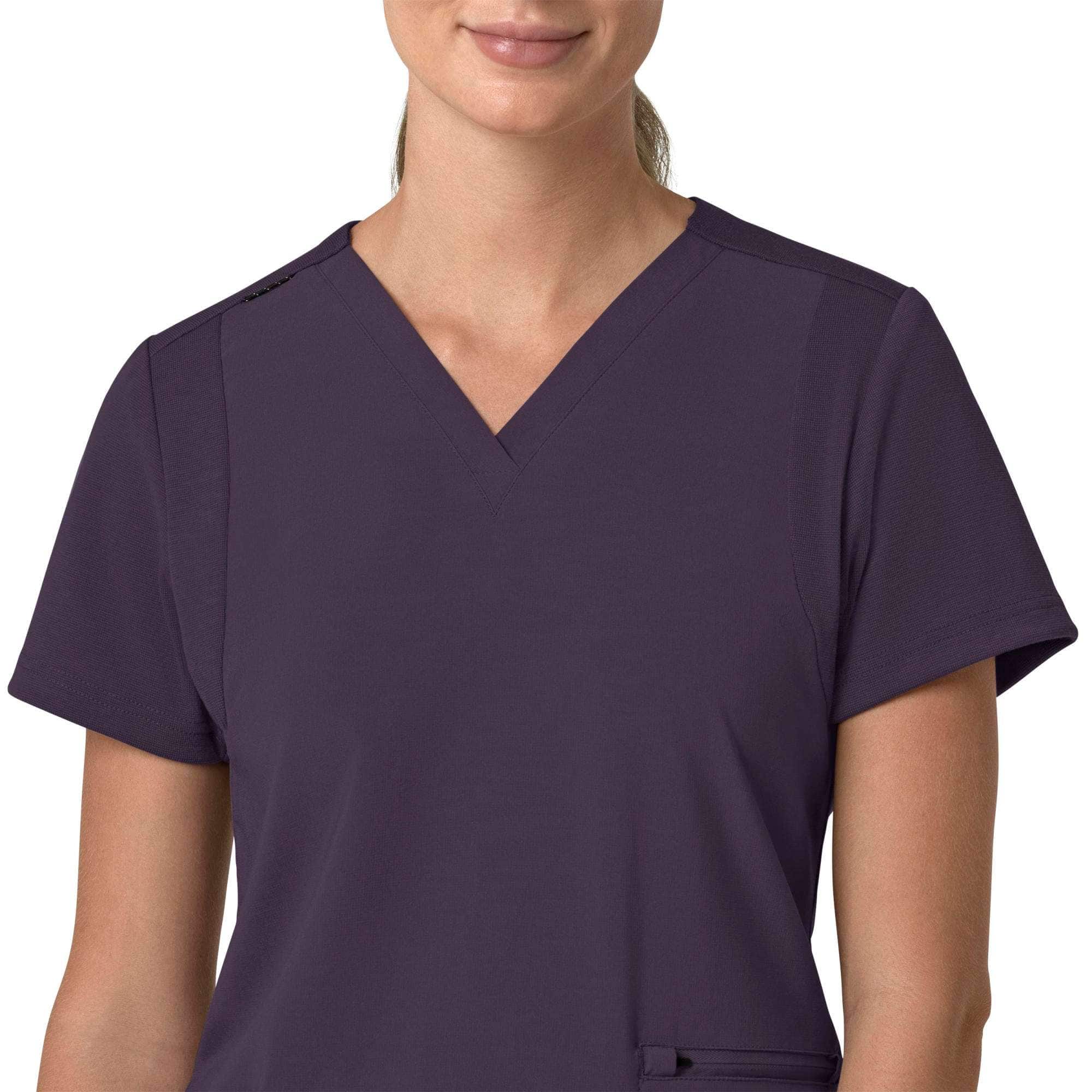 Women's Force Cross-Flex  Flex Panel V-Neck Scrub Top