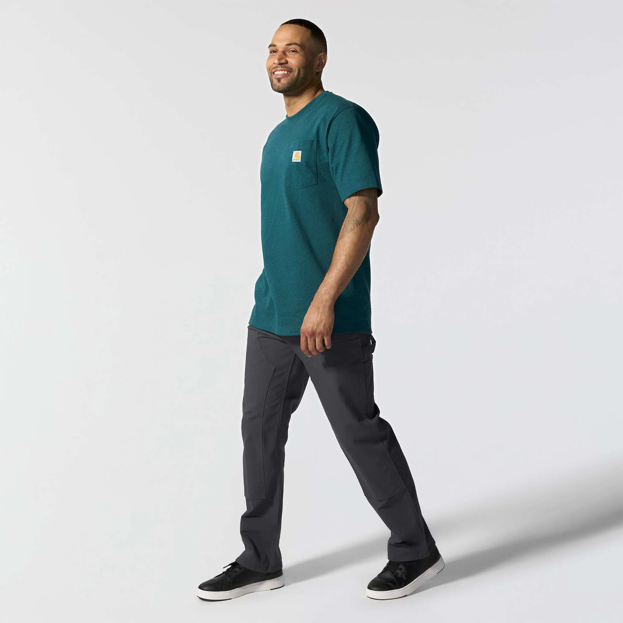 Loose Fit Heavyweight Short-Sleeve Pocket T-Shirt