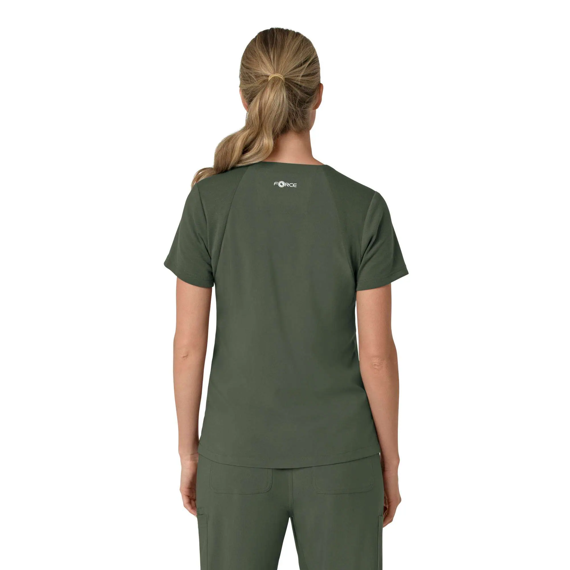 Women's Force Cross-Flex  Flex Panel V-Neck Scrub Top