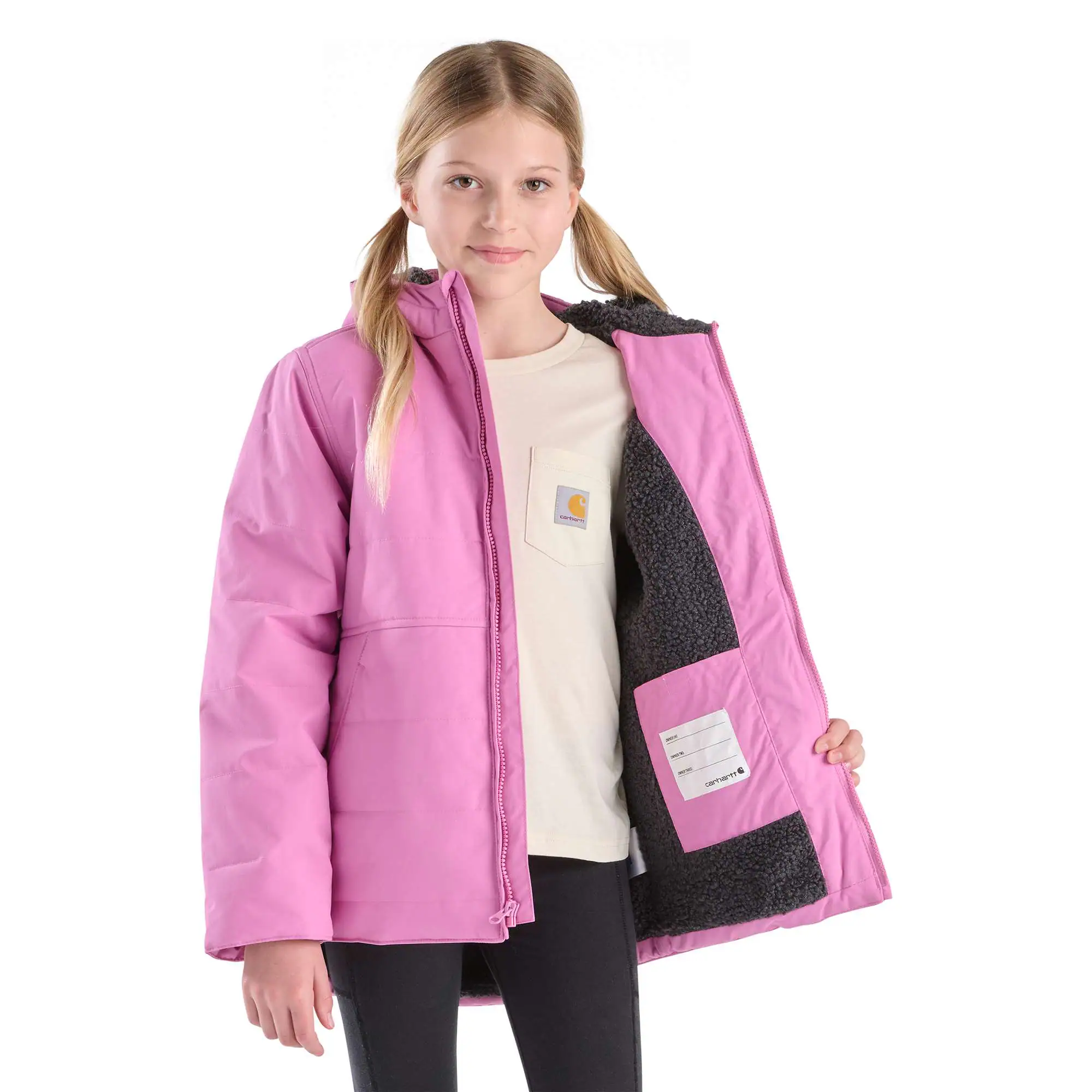 GIrls' Montana Insulated Hooded Jacket (Child/Youth)