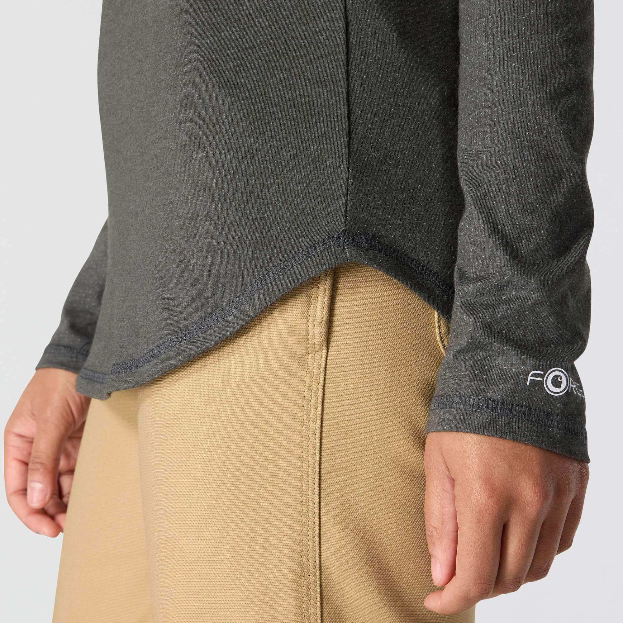 Women's Carhartt Force® Relaxed Fit Midweight Long-Sleeve Pocket T-Shirt