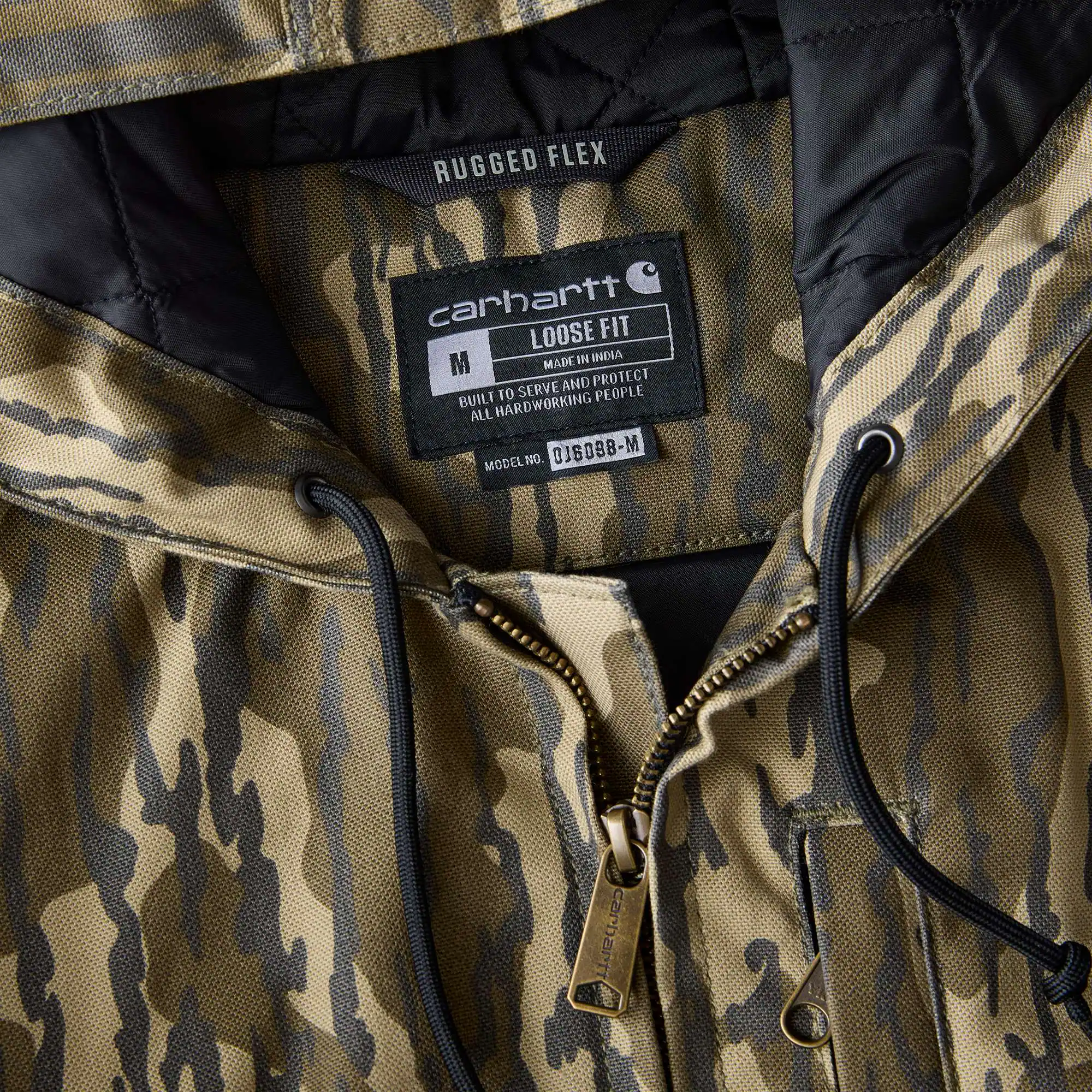 Rugged Flex® Duck Loose Fit Insulated Camo Active Jac - 2 Warmer Rating