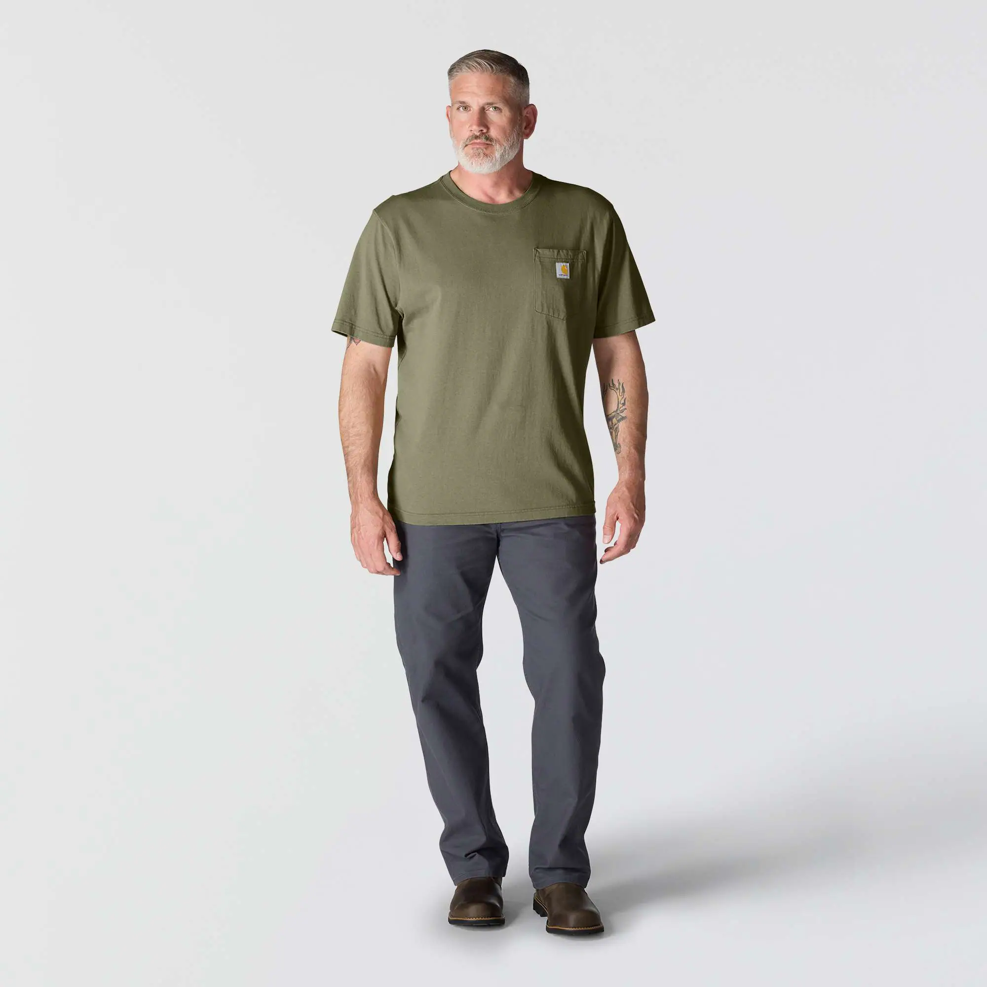 Loose Fit Heavyweight Short-Sleeve Pocket T-Shirt