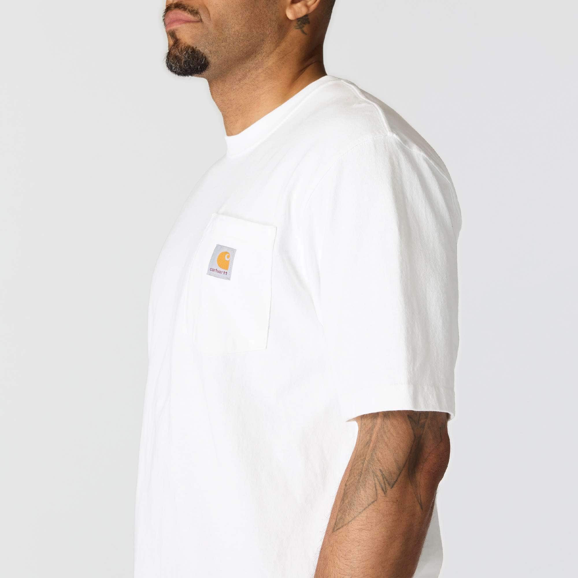 Loose Fit Heavyweight Short-Sleeve Pocket T-Shirt