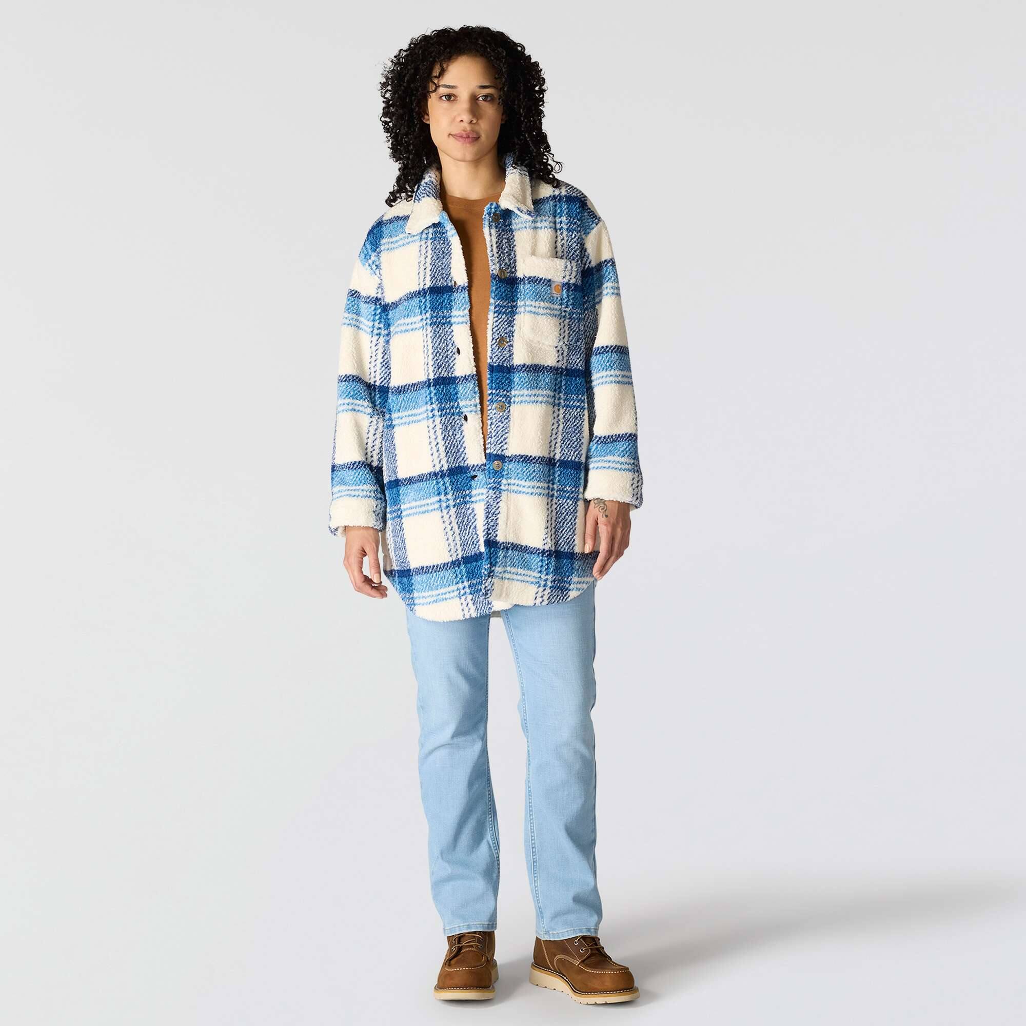 Women's Loose Fit Fleece Coat