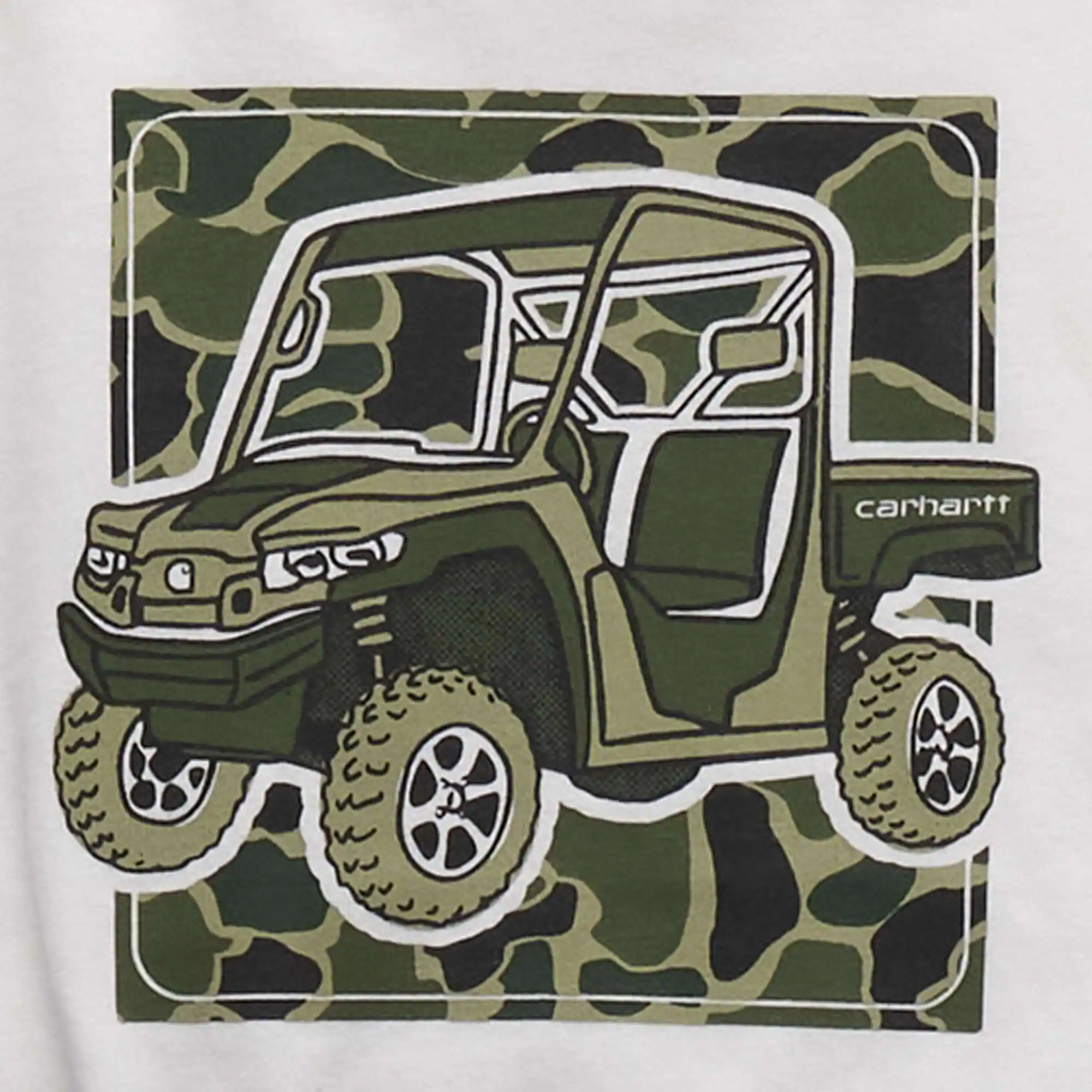 Boys' 3-Piece Camo Vest, Long-Sleeve T-Shirt & Pant Set (Toddler)