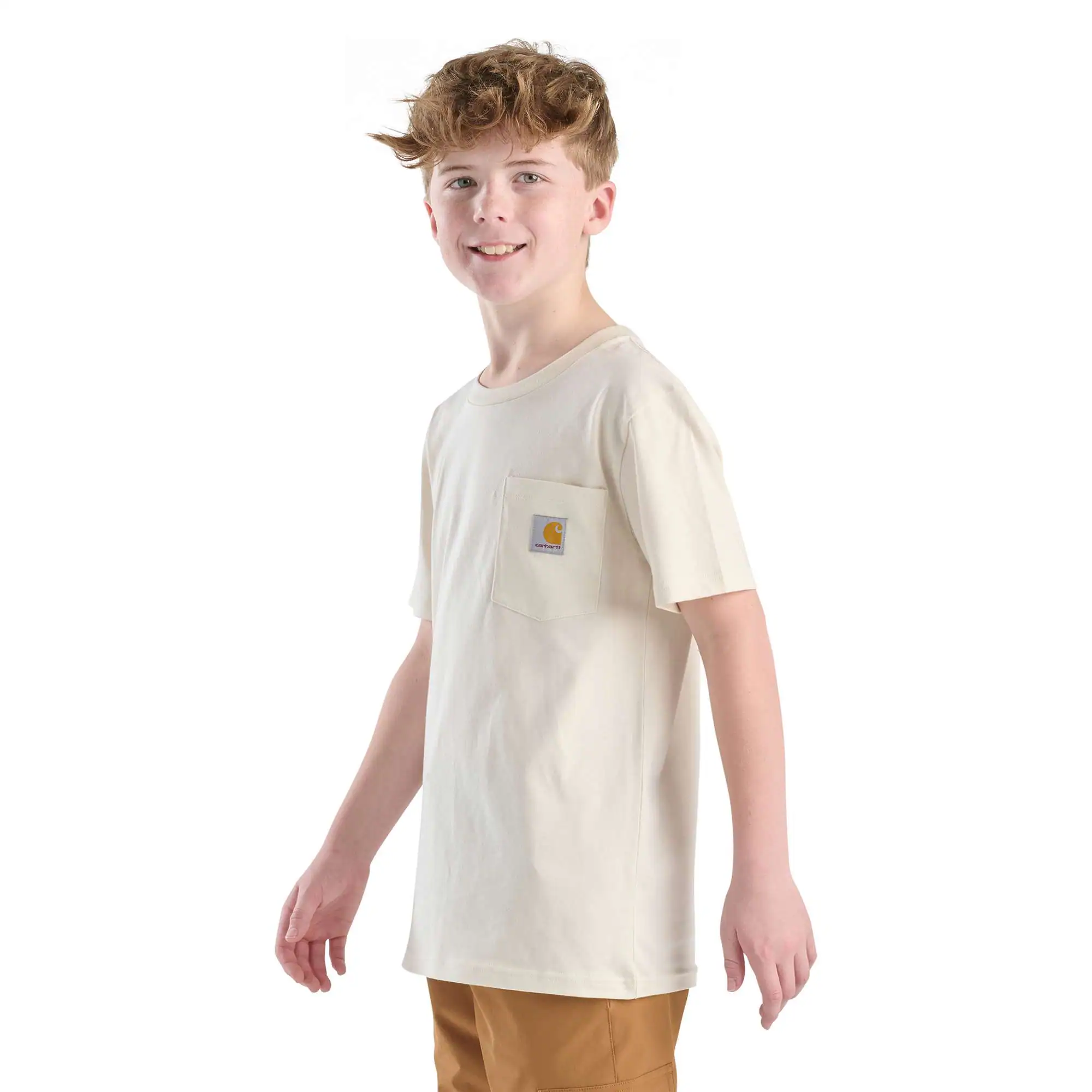 Boys' Short Sleeve Deer Pocket T-Shirt (Child/Youth)