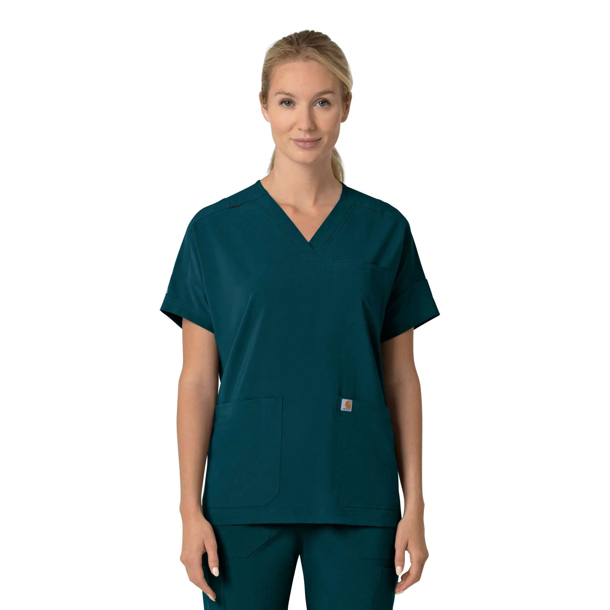 Women's Force Cross-Flex  Oversized V-Neck Scrub Top