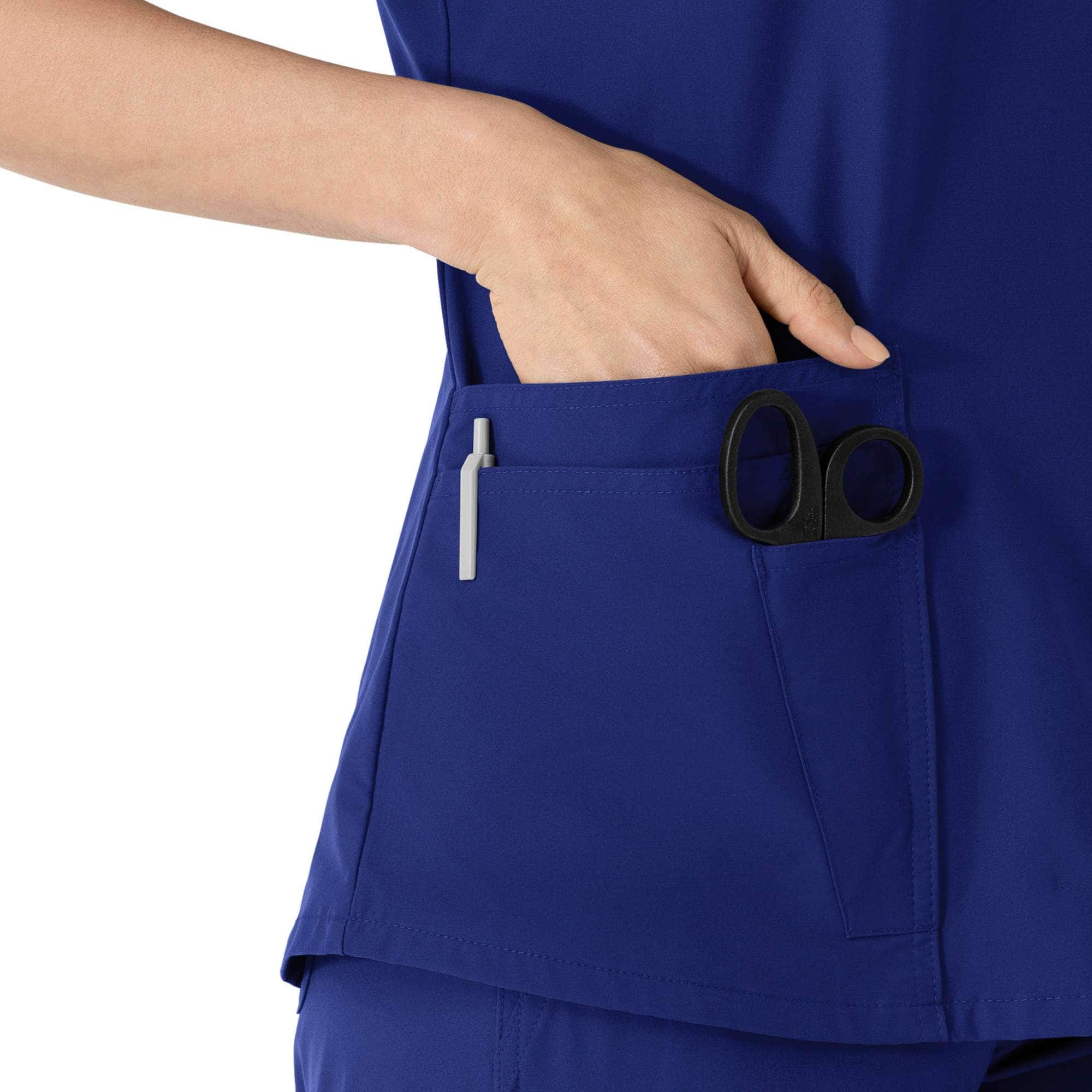 Women's Force Essentials V-Neck Scrub Top