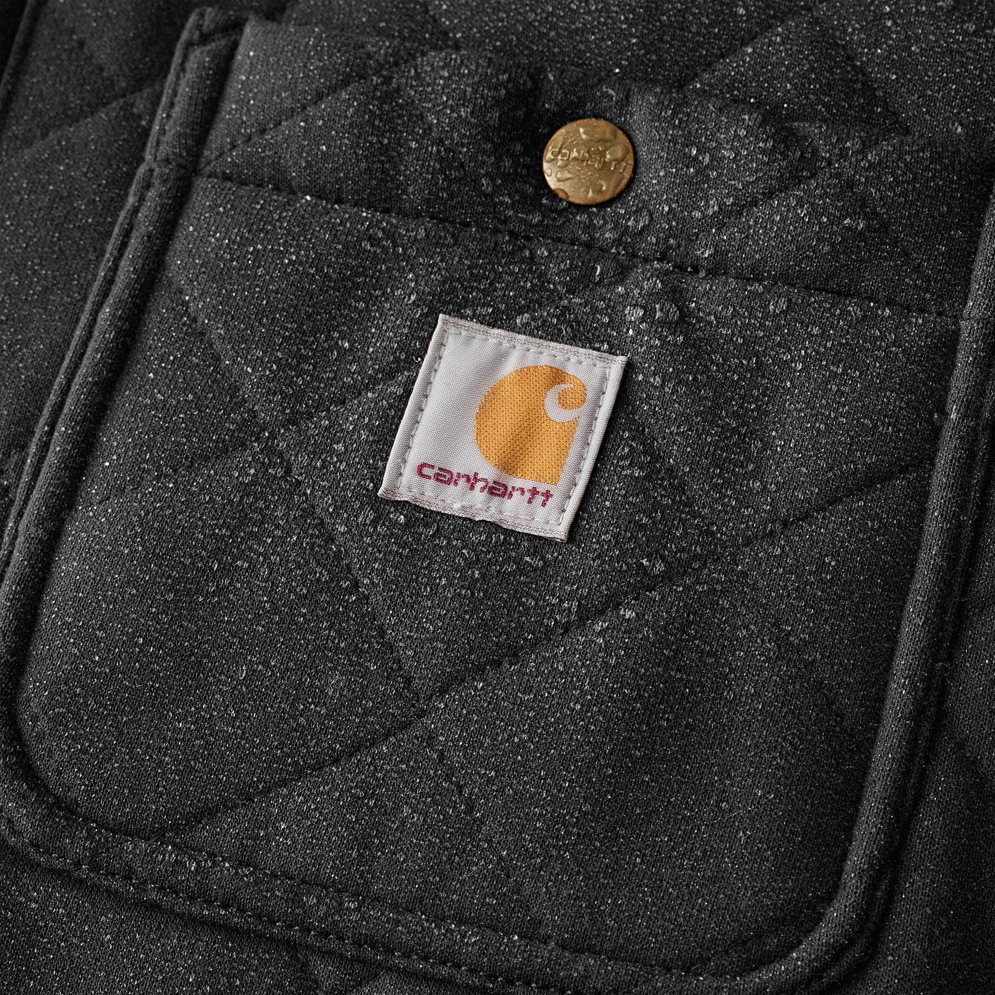 Rain Defender® Loose Fit Heavyweight Quilted Snap Front Shirt Jac