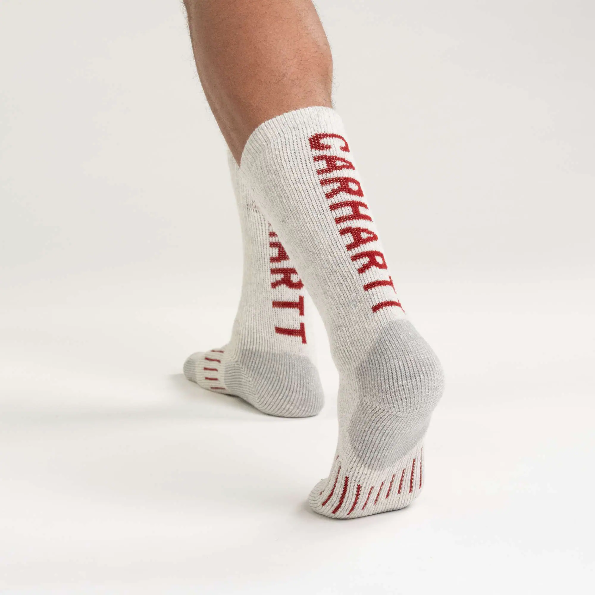 Midweight Synthetic-Wool Blend Logo Crew Sock 2-Pack