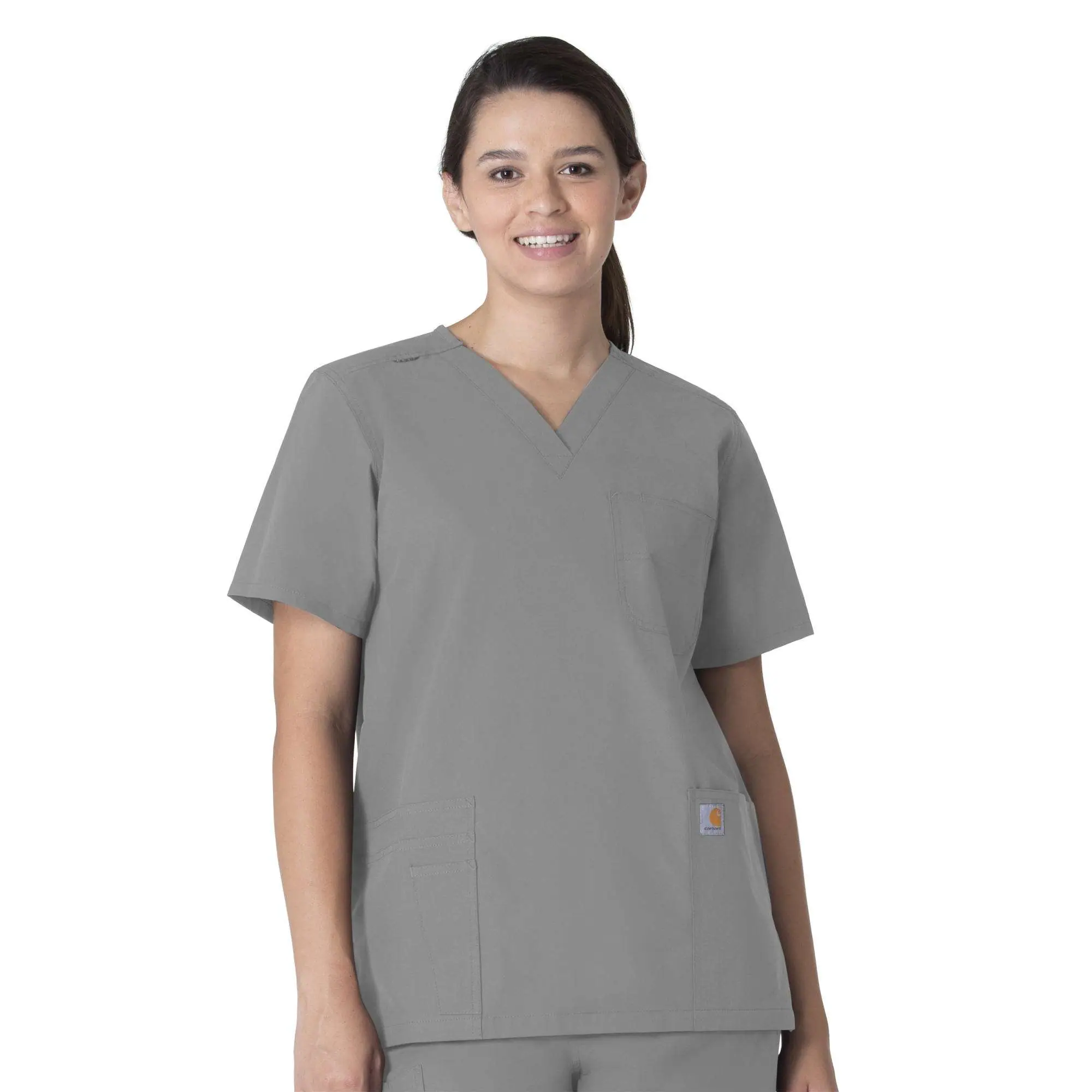 Unisex Force Essentials V-Neck 6-Pocket Scrub Top