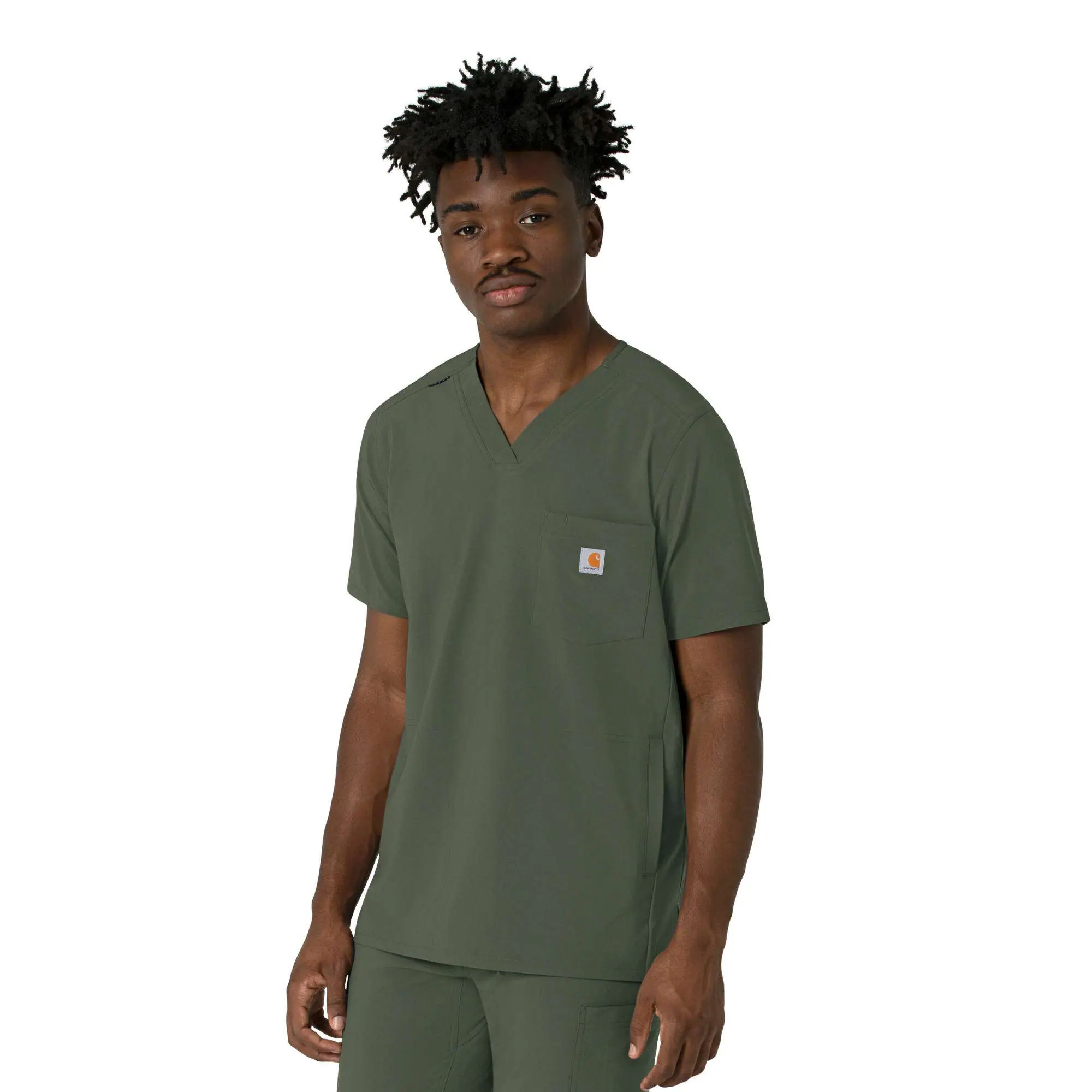 Force Cross-Flex Men's V-Neck Scrub Top