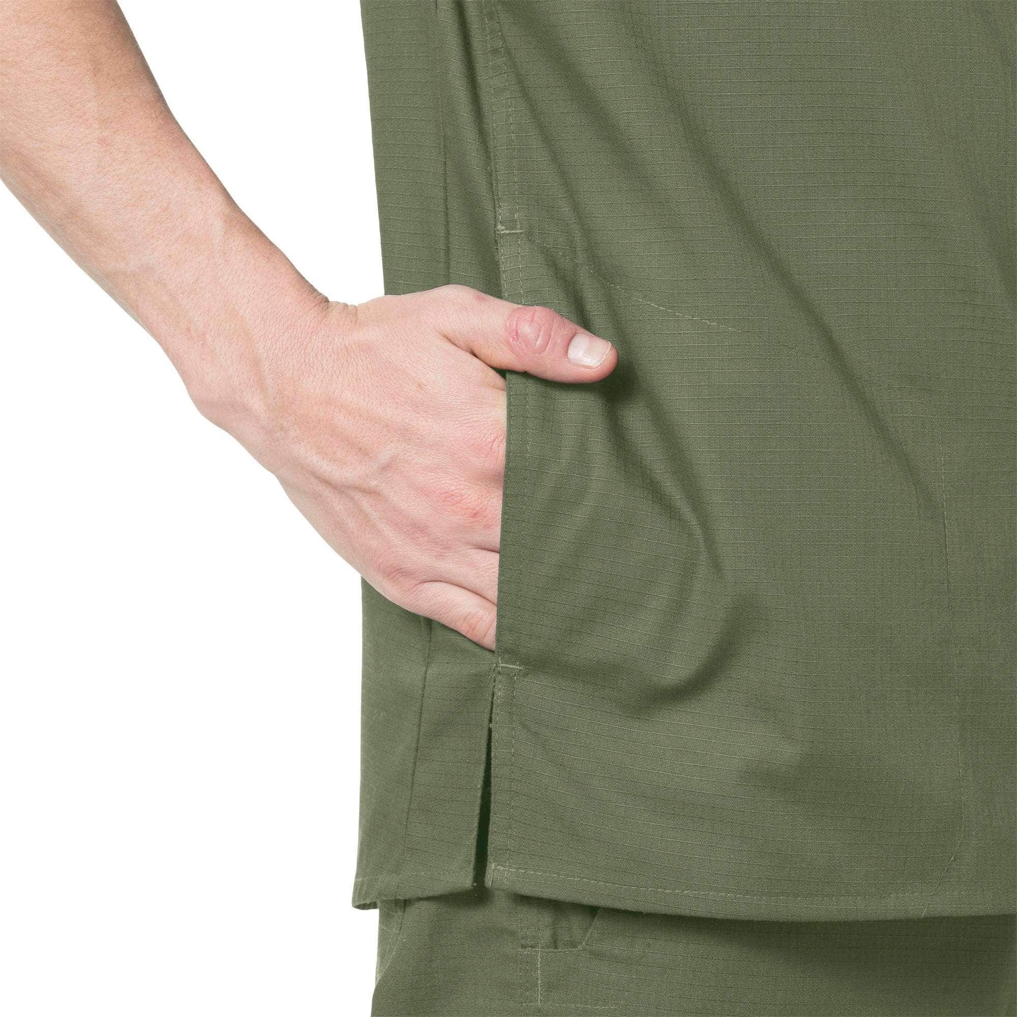 Rugged Flex® Ripstop Chest Pocket Scrub Top