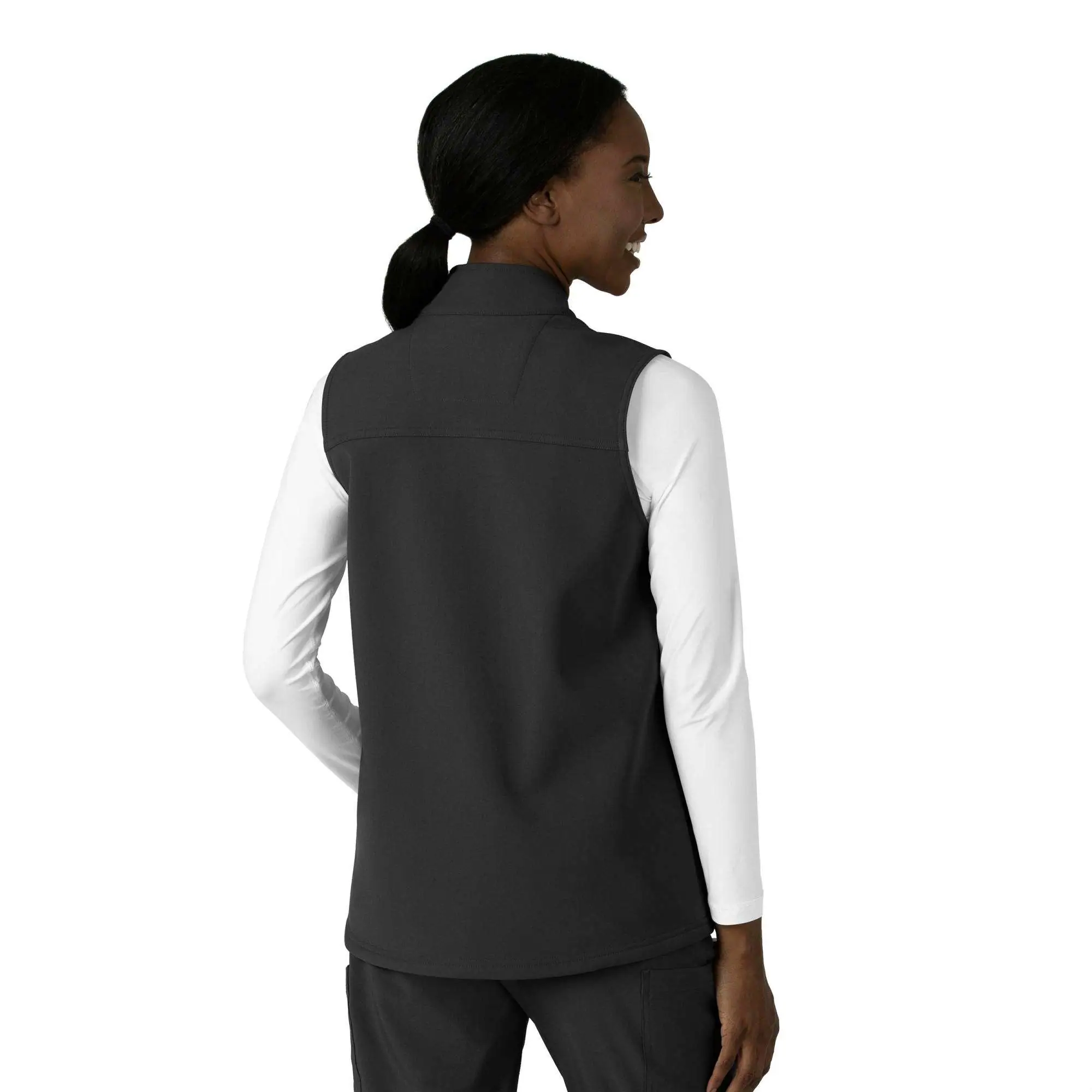 Women's Rugged Flex® Bonded Fleece Scrub Vest