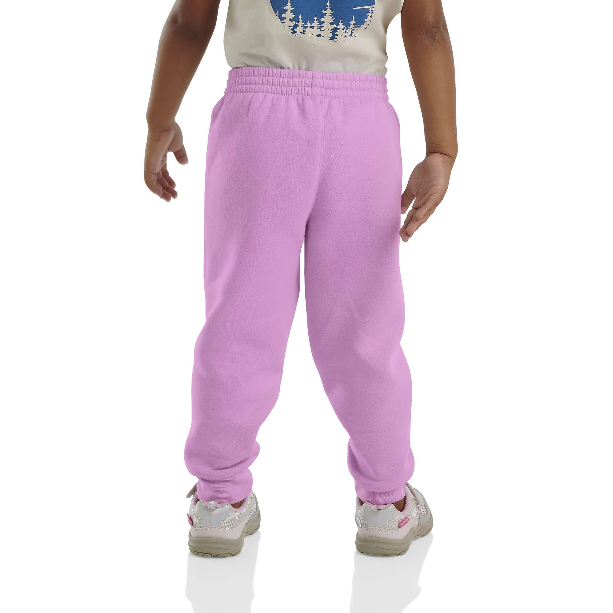 Girls' Elastic Waistband Logo Sweatpants (Baby/Toddler)