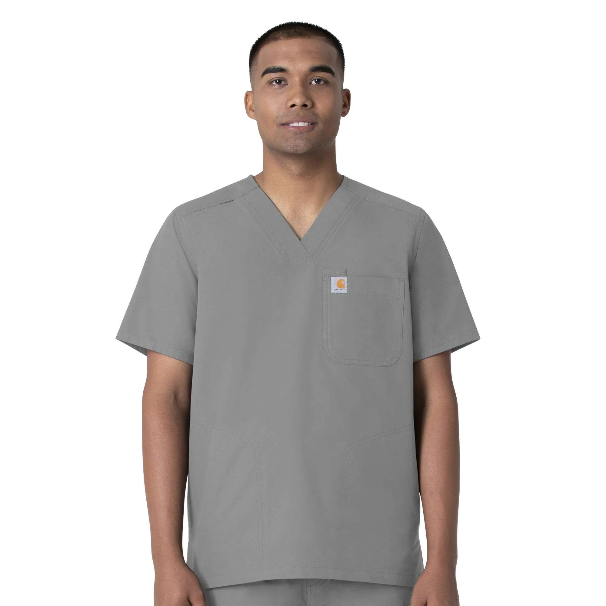 Force Essentials V-Neck Shirttail Scrub Top