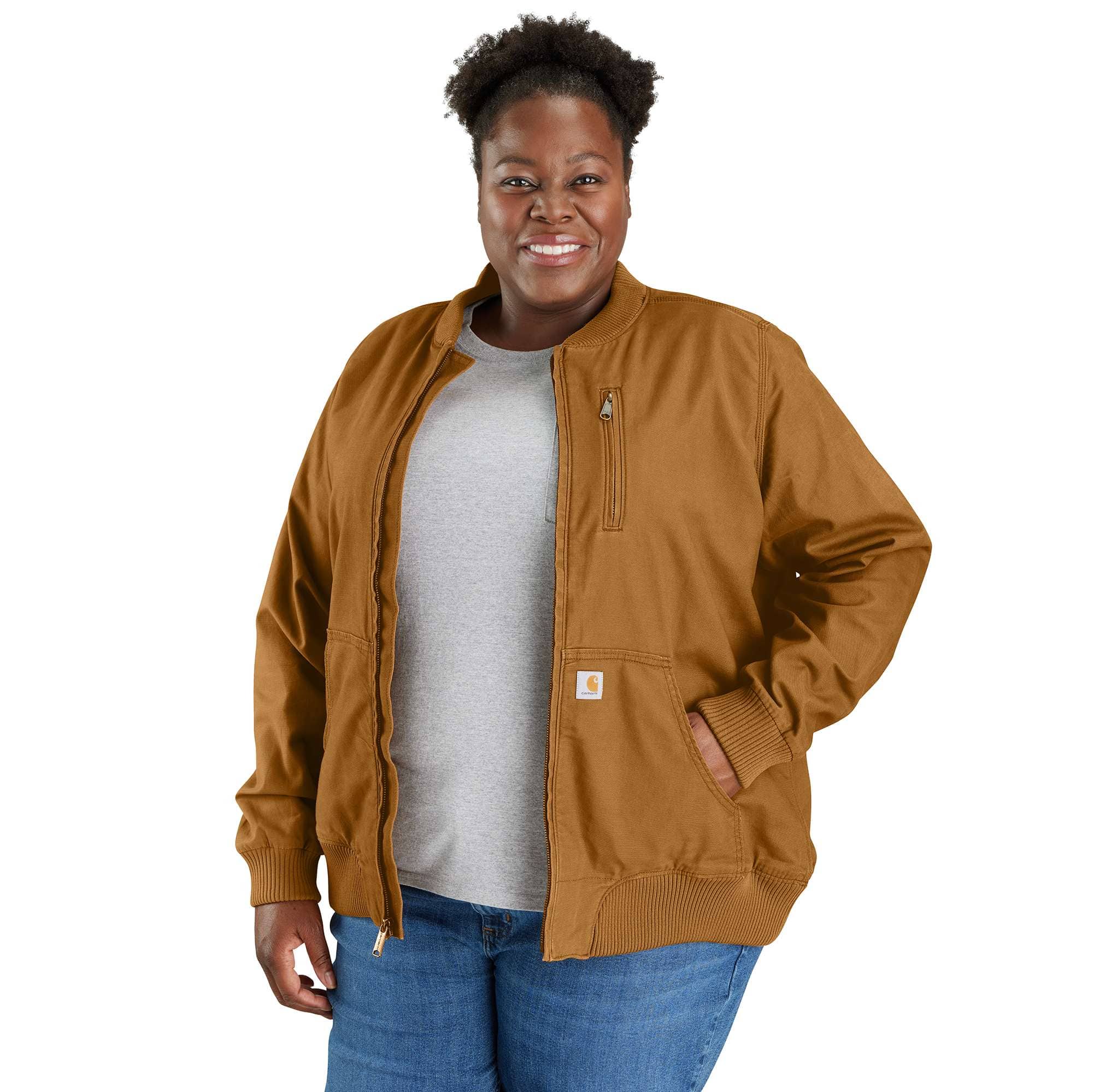 Women's Bomber Jacket - Relaxed Fit - Rugged Flex® - 1 Warm Rating