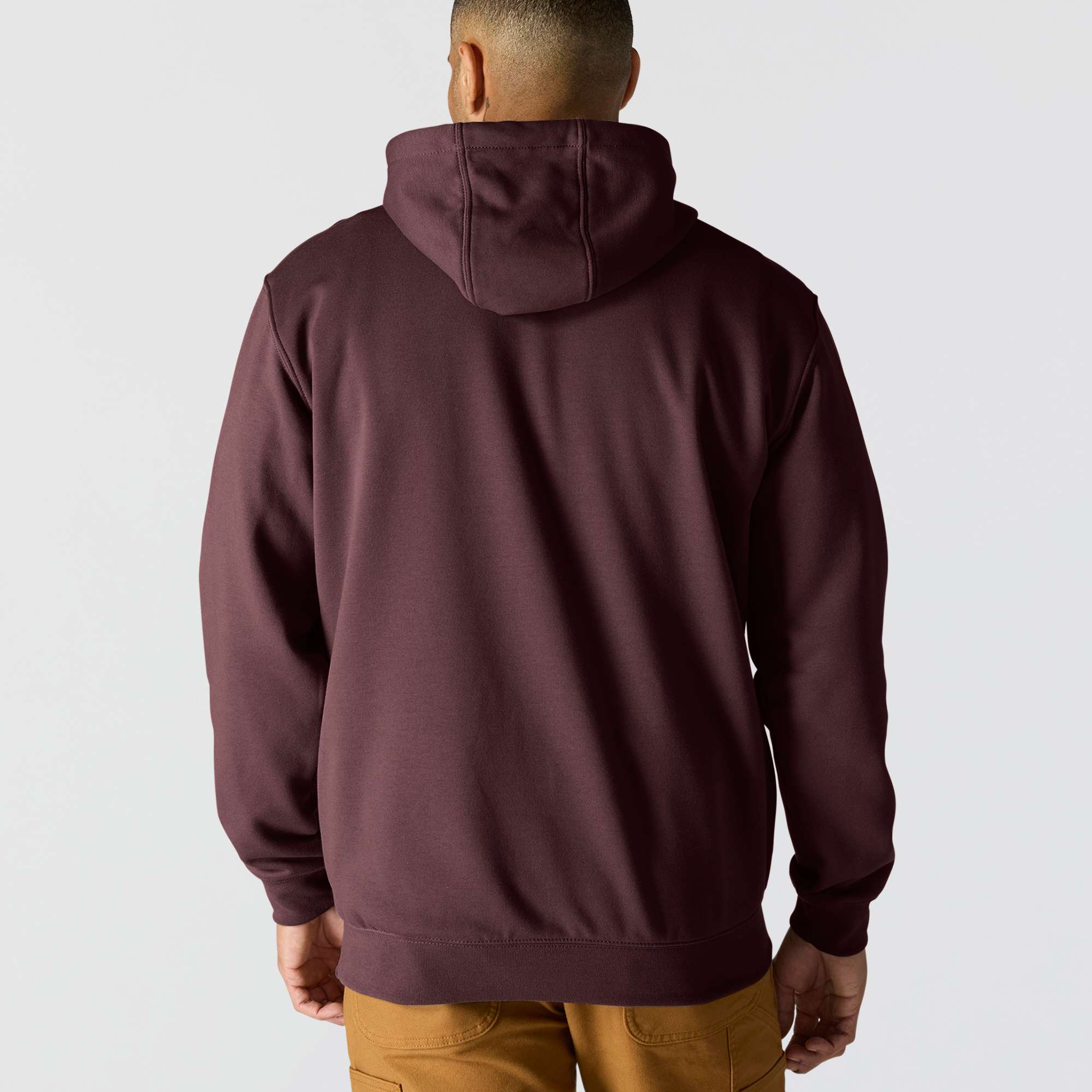 Loose Fit Midweight Logo Sleeve Graphic Hoodie