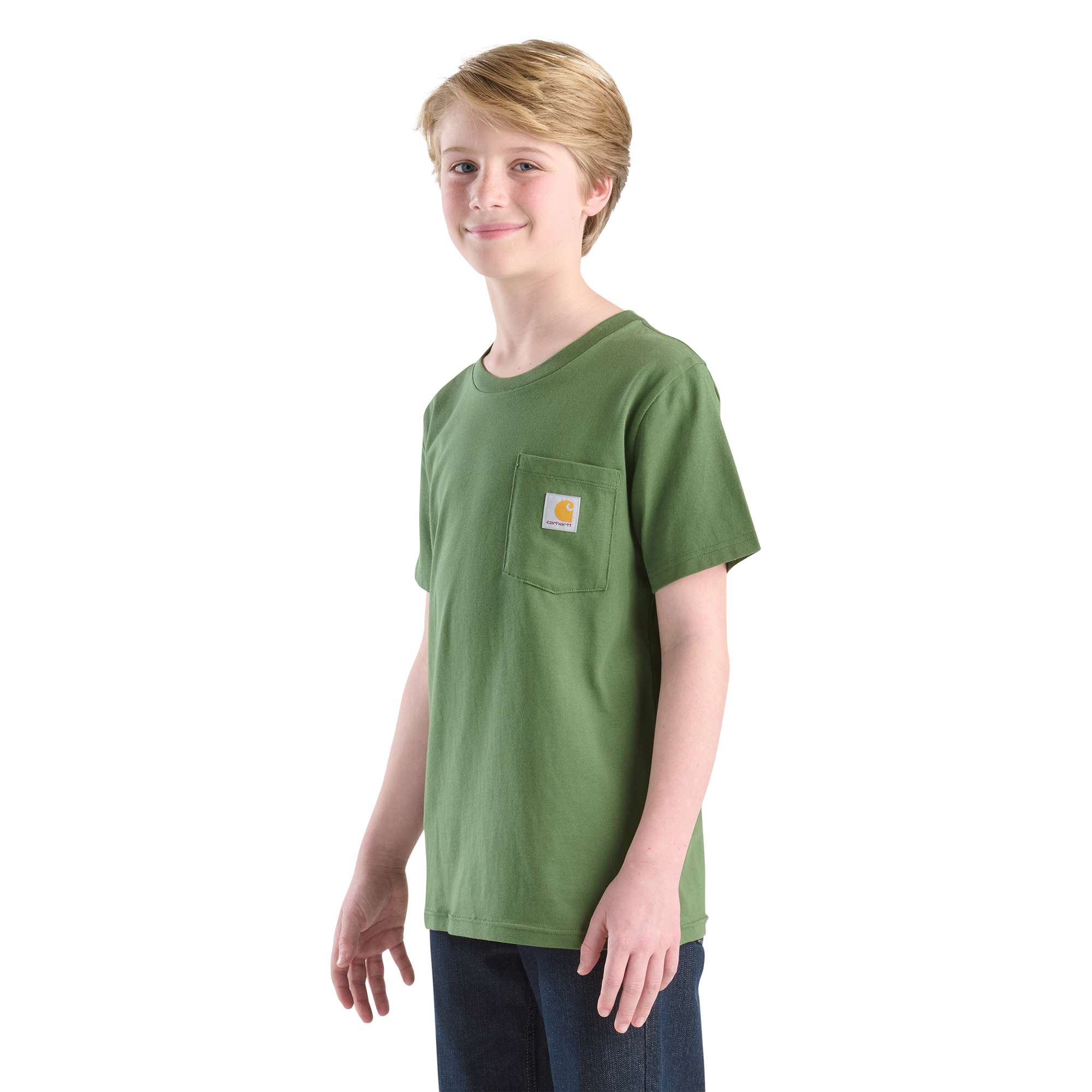 Boys' Short Sleeve Duck Pocket T-Shirt (Child/Youth)