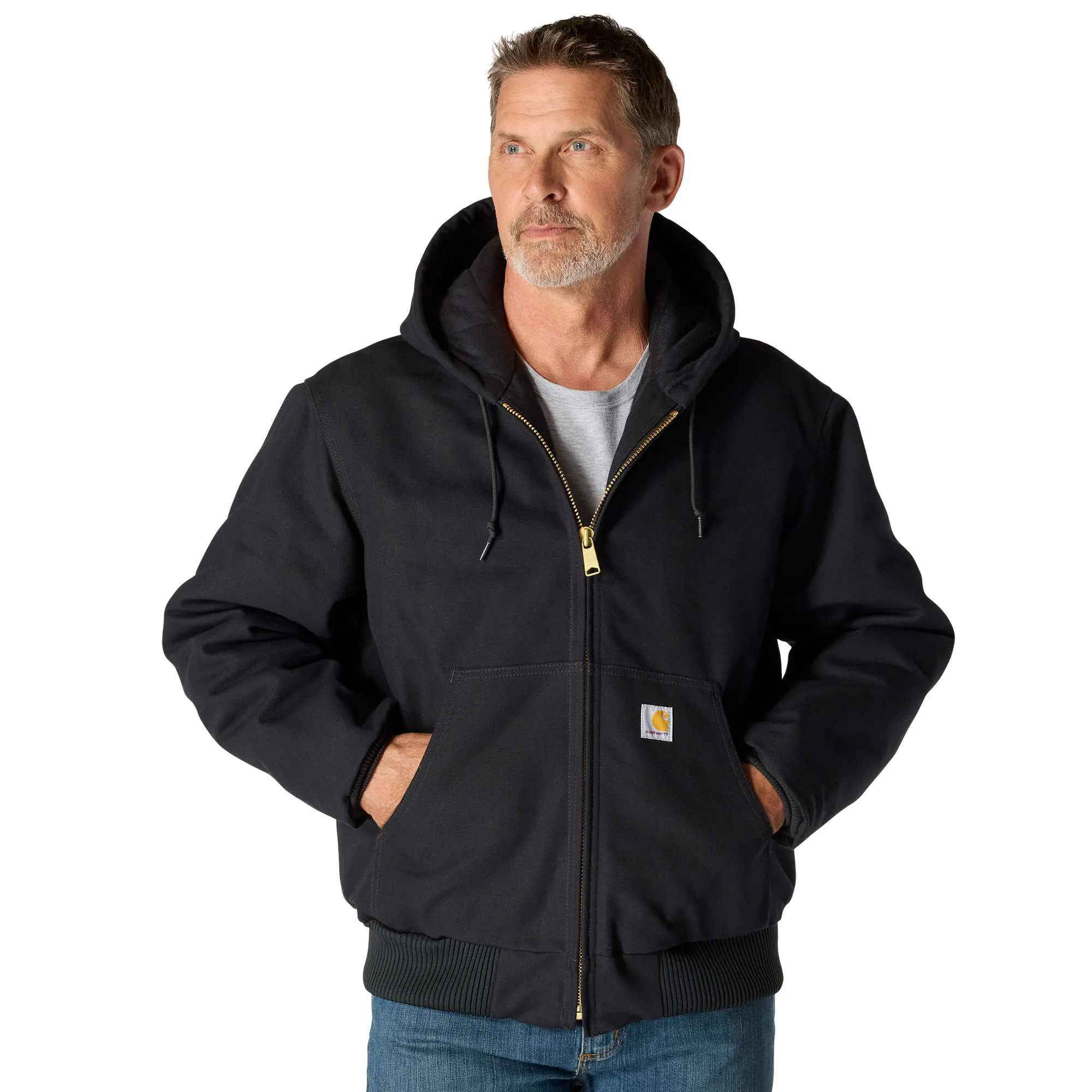 Flannel-Lined Active Jac J140 - Loose Fit - Firm Duck - 3 Warmest Rating