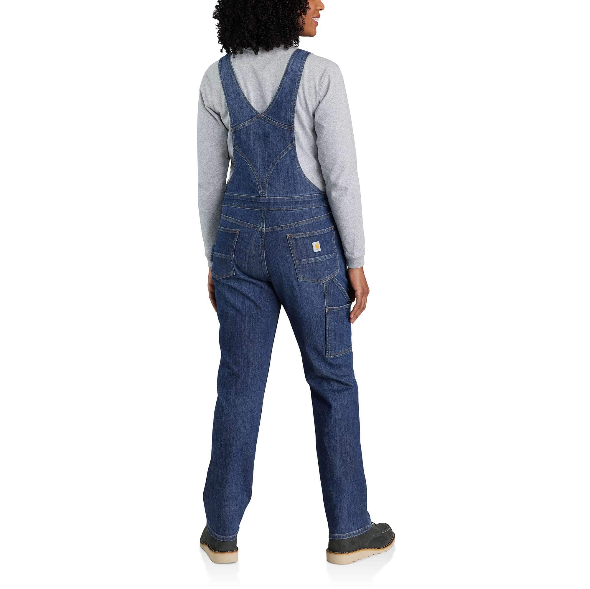 Women's Rugged Flex® Relaxed Fit Denim Bib Overall