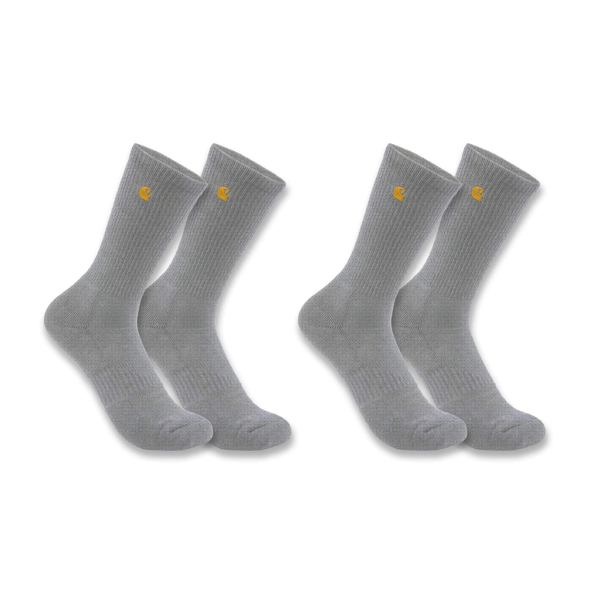 Women's Carhartt Force® Midweight Crew Sock 2-Pack