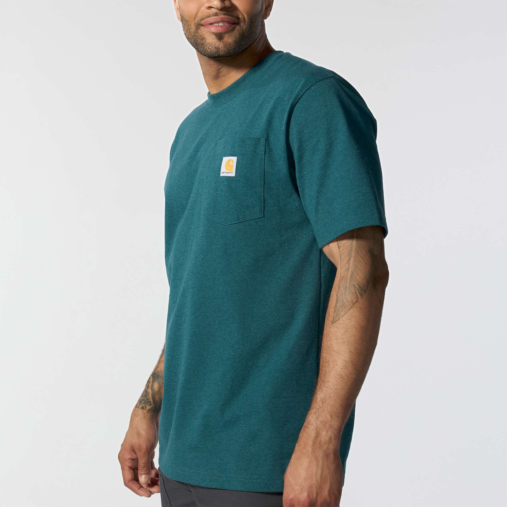 Loose Fit Heavyweight Short-Sleeve Pocket T-Shirt