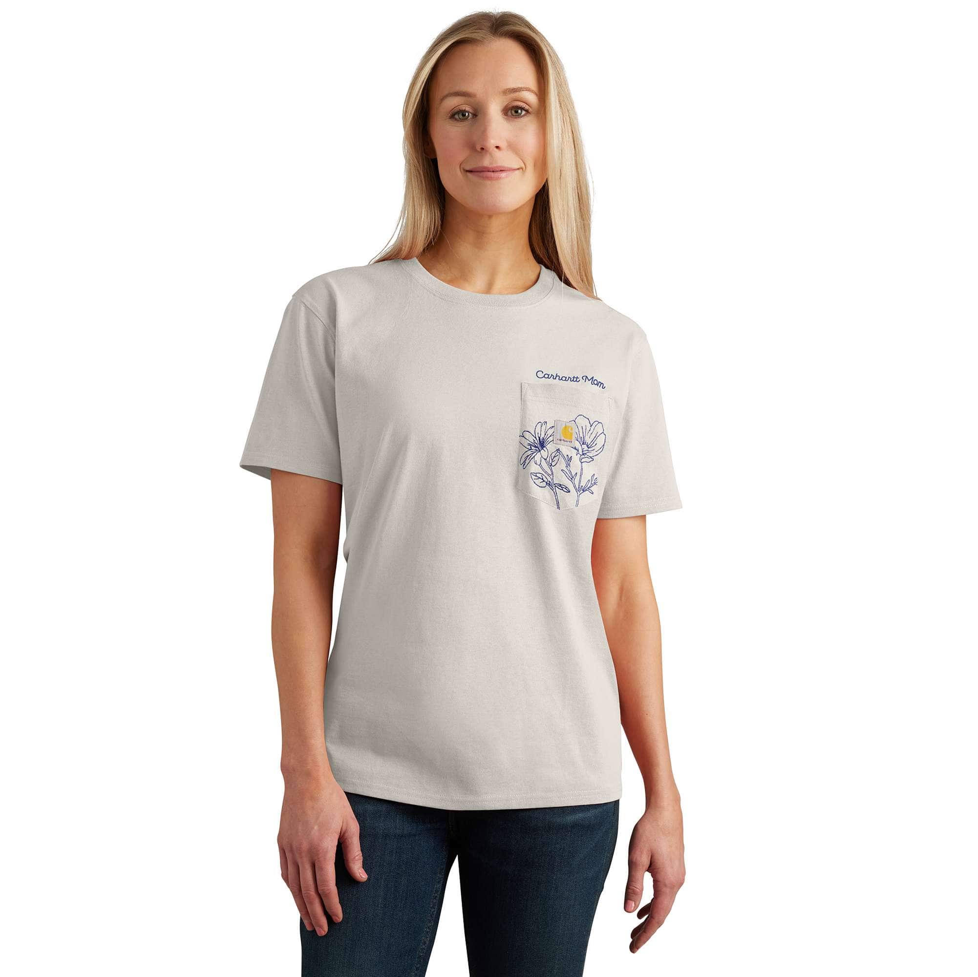 Women's Loose Fit Mother's Day Pocket T-Shirt