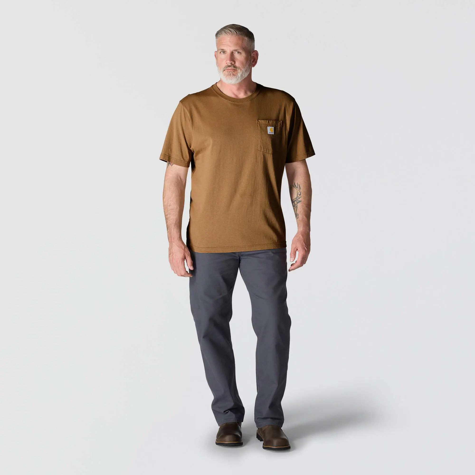 Loose Fit Heavyweight Short-Sleeve Pocket T-Shirt