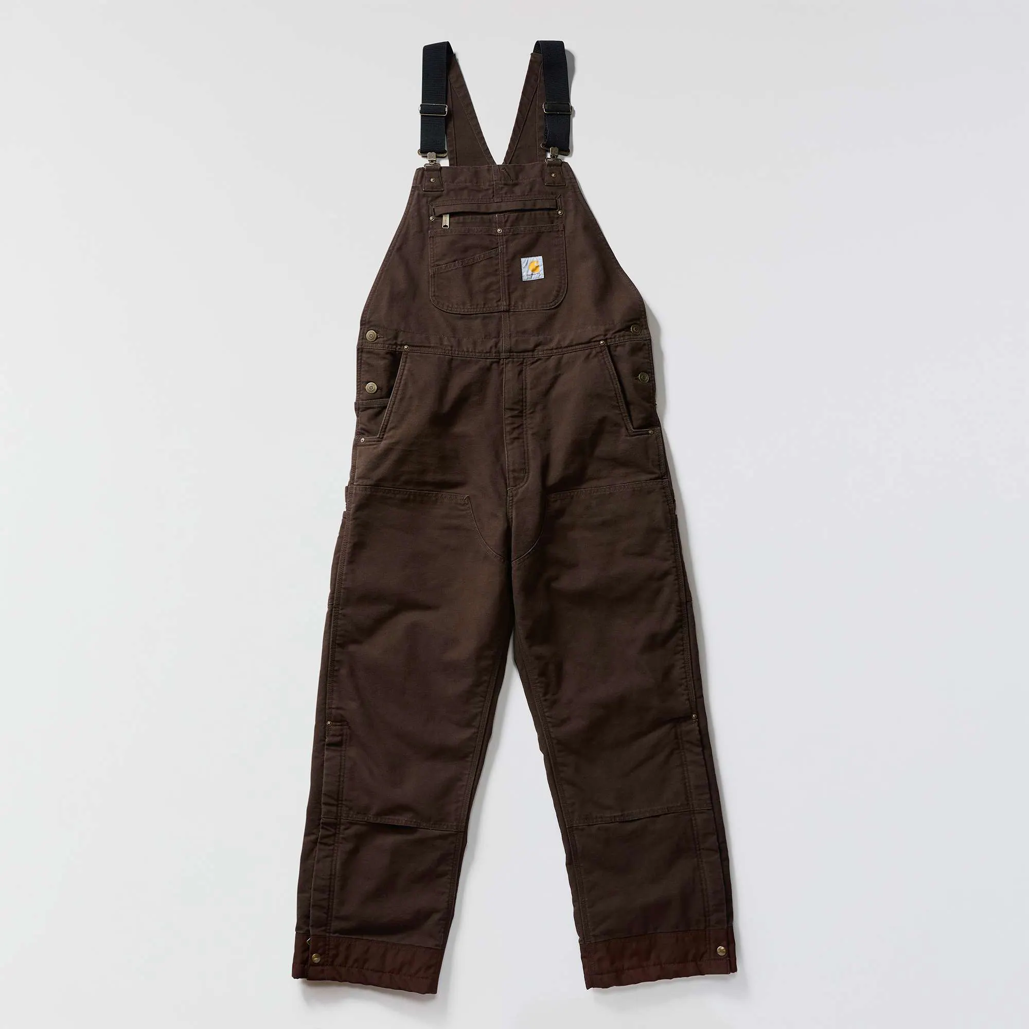Men's Insulated Bib Overall - Loose Fit - Duck - 3 Warmest Rating