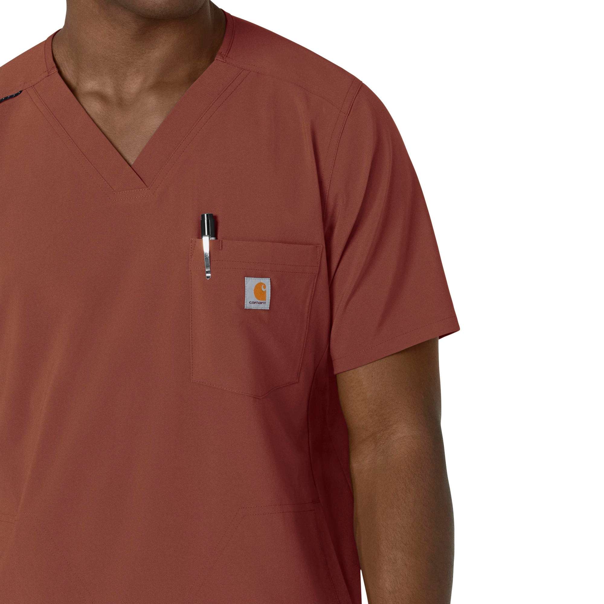 Force Cross-Flex Men's V-Neck Scrub Top