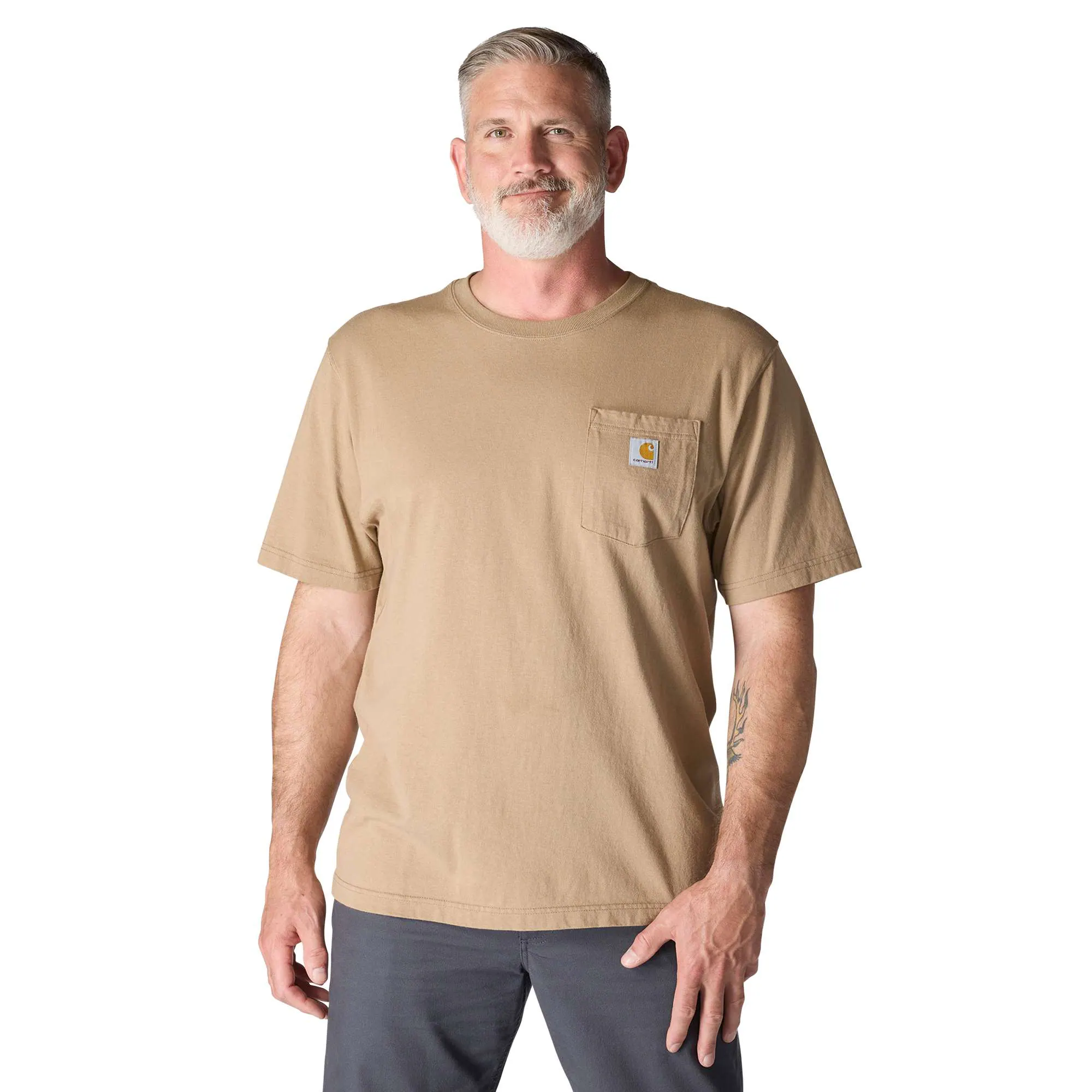 Loose Fit Heavyweight Short-Sleeve Pocket T-Shirt