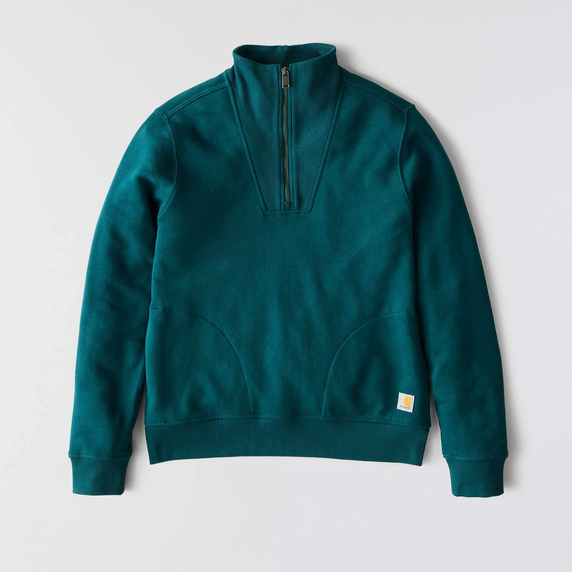 Women's TENCEL™ Fiber Series Relaxed Fit Half-Zip Sweatshirt