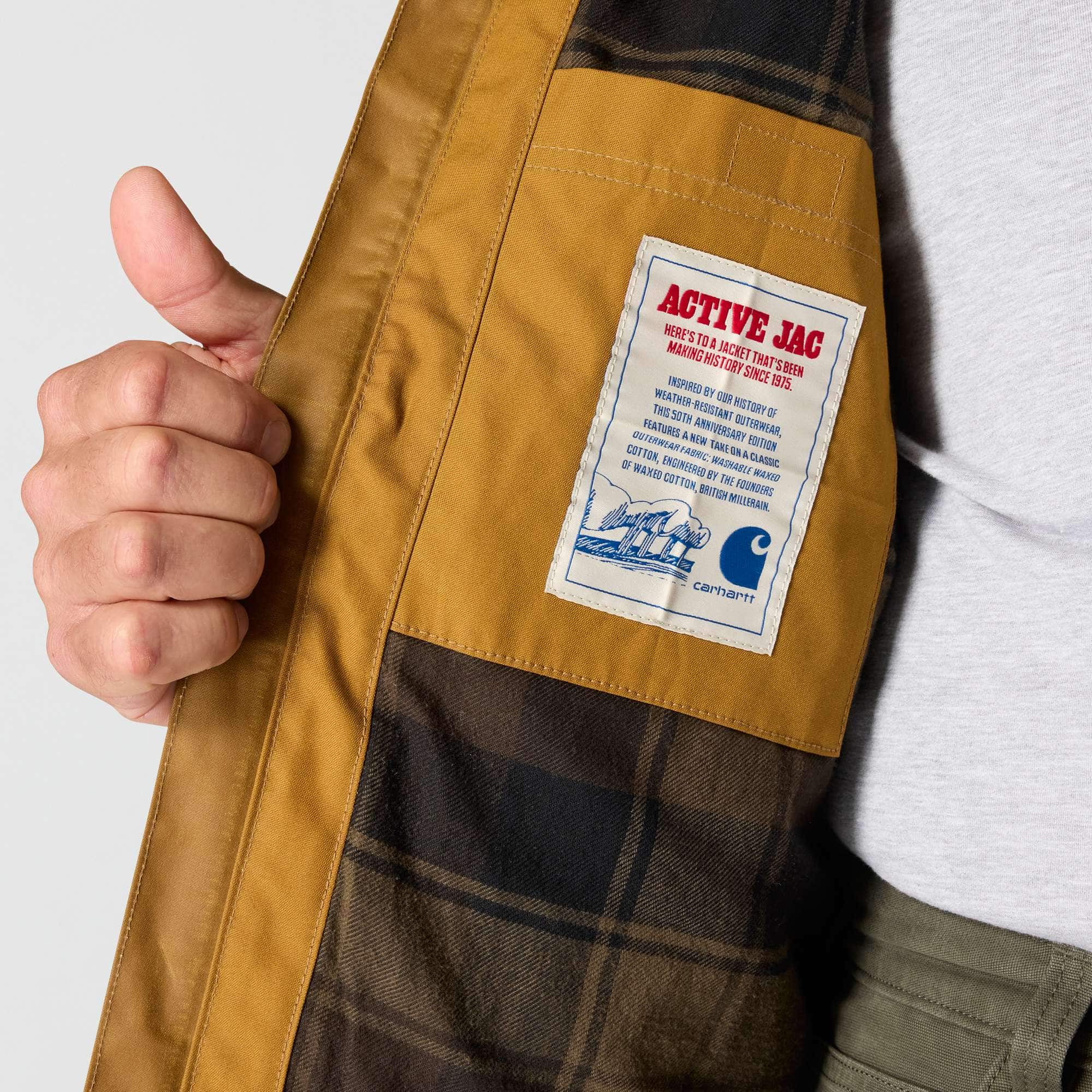 Loose Fit Waxed Cotton Active Jac - 1 Warm Rating