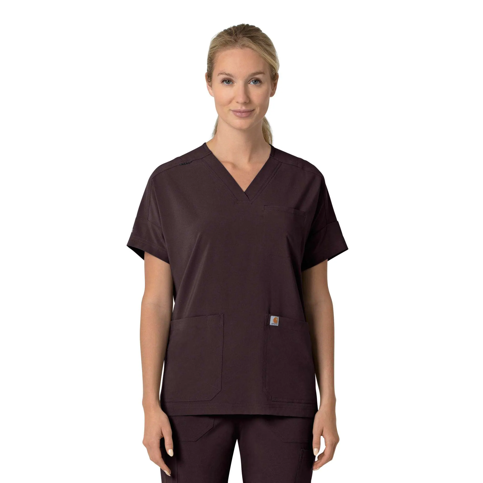 Women's Force Cross-Flex  Oversized V-Neck Scrub Top