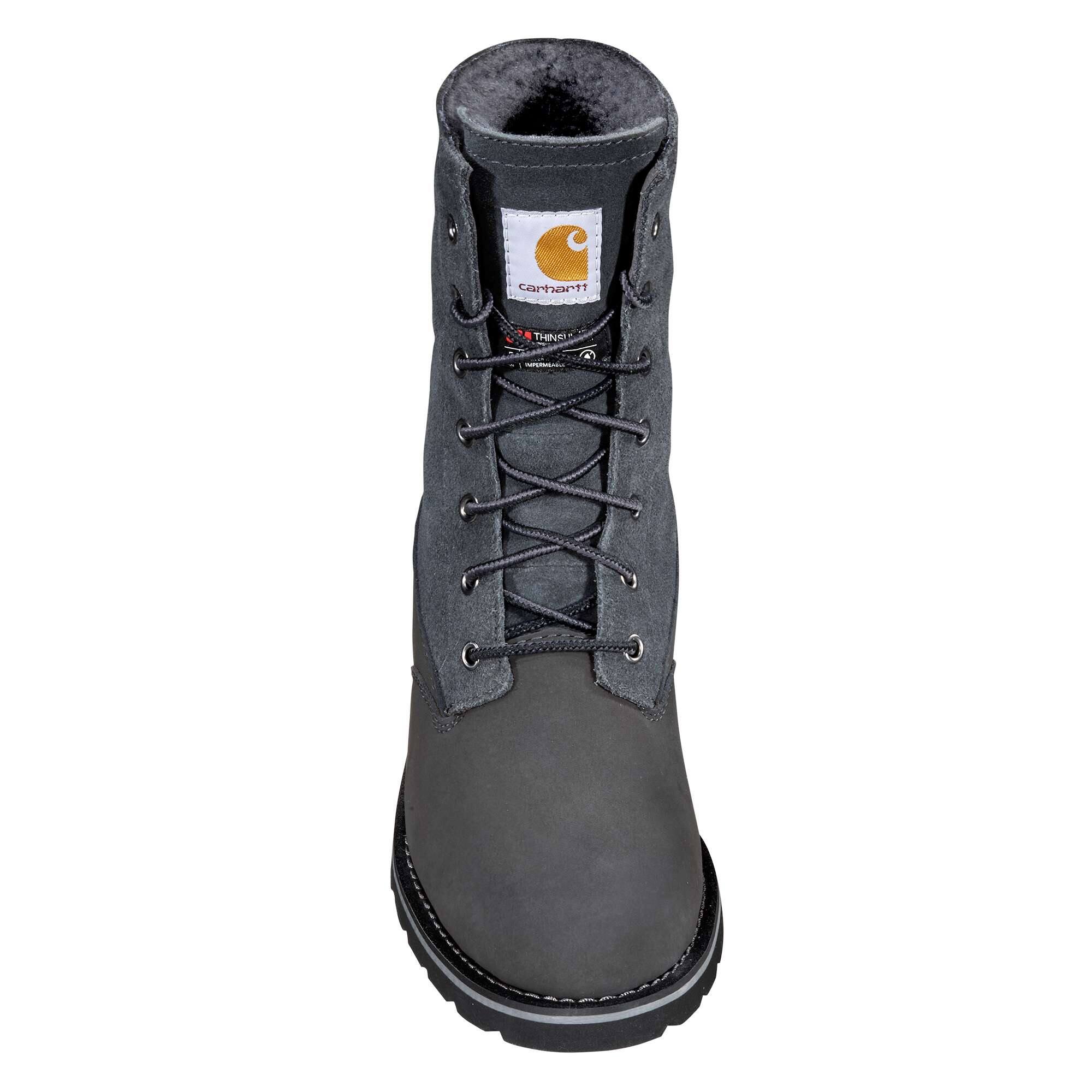 Women's 8" Waterproof Insulated Wedge Fold Down Winter Boot