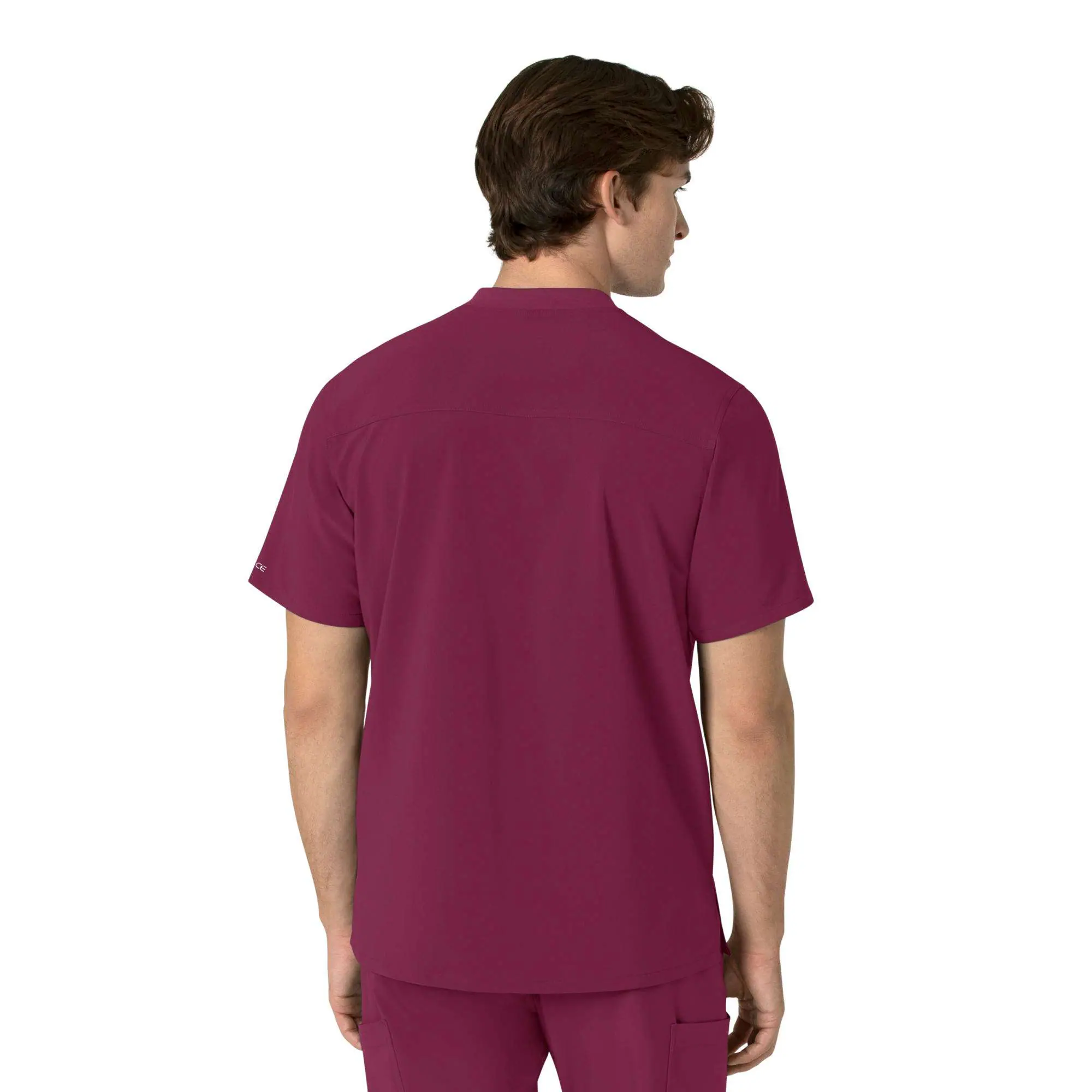 Force Cross-Flex Men's Henley Scrub Top
